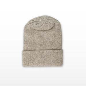 Angora Wool Winter Cap In Star Dust