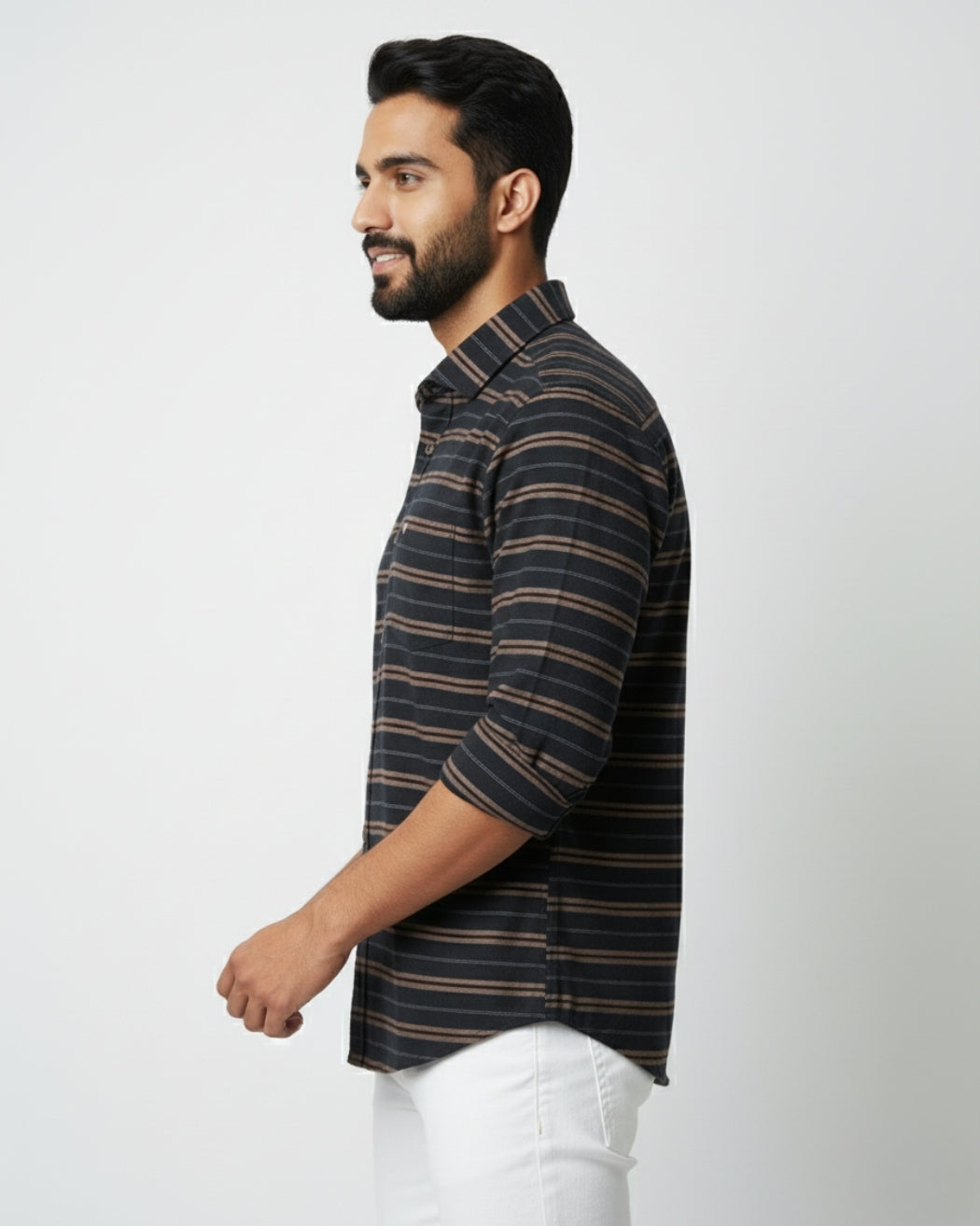 Striped Black Shirt