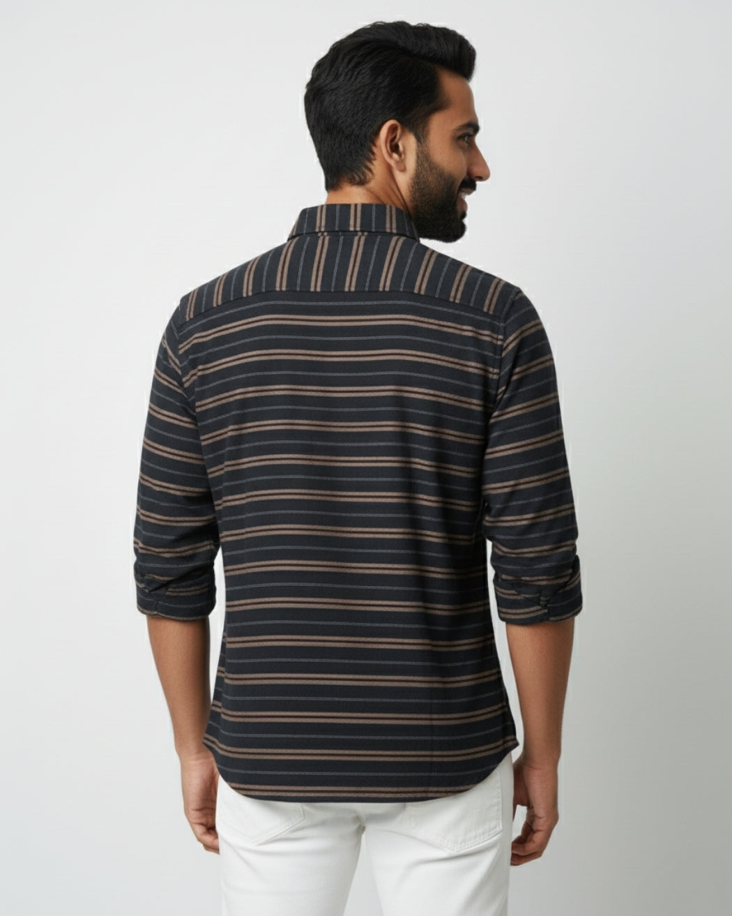 Striped Black Shirt