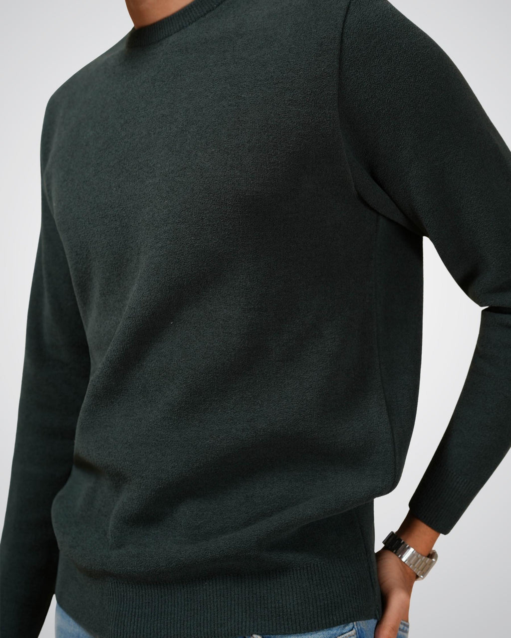 Abyss Pullover in Dark Green