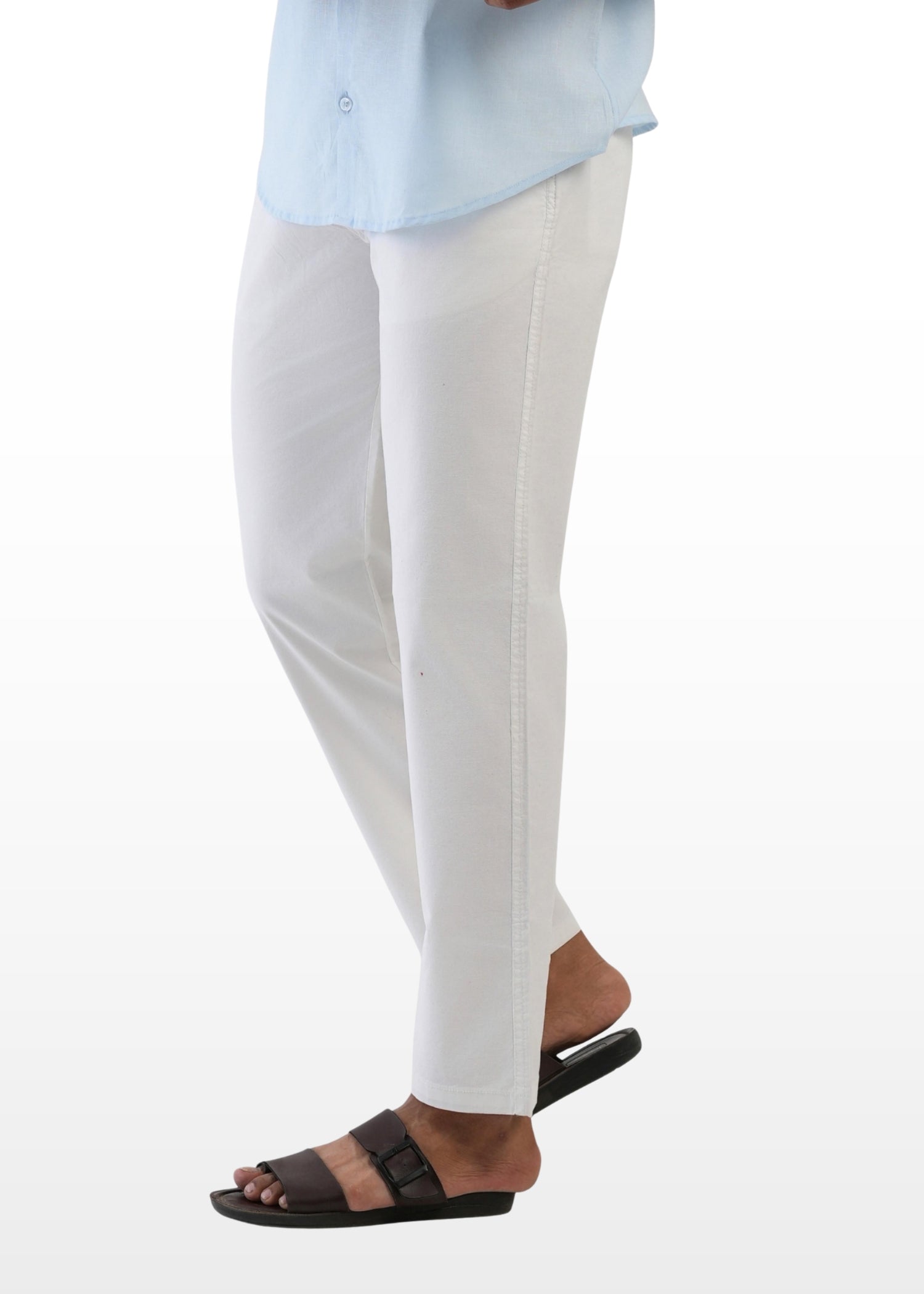 White Cotton Pant