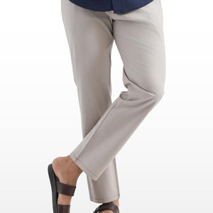 Light Grey Cotton Pant