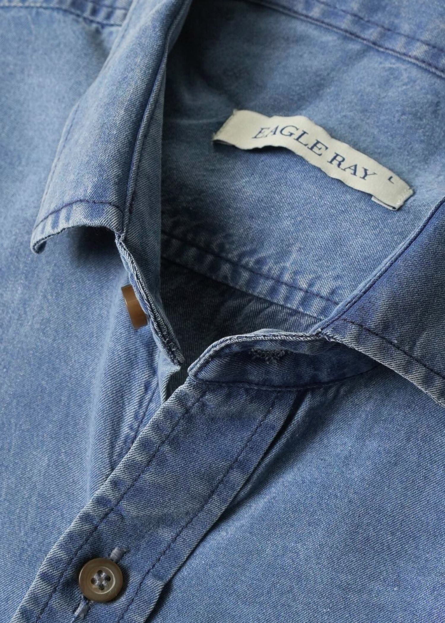 Cadet Blue Tencel Indigo Shirt