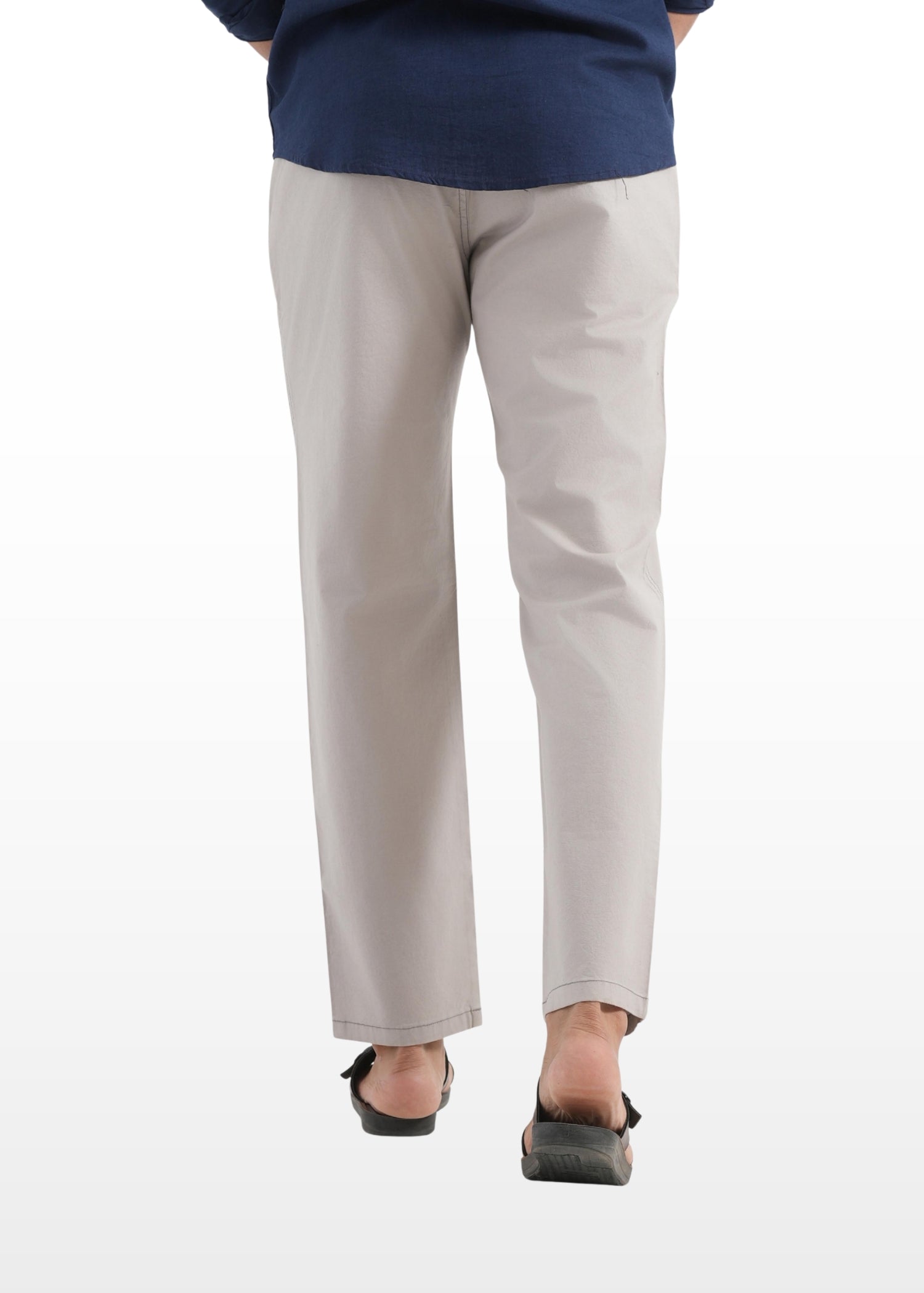 Light Grey Cotton Pant