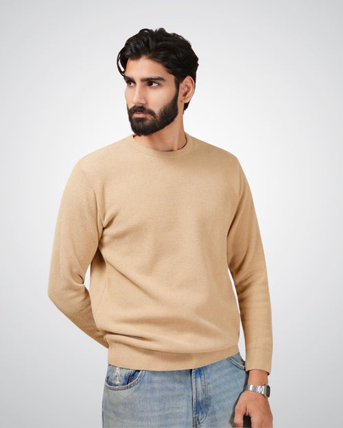 Abyss Pullover in Warm Ivory