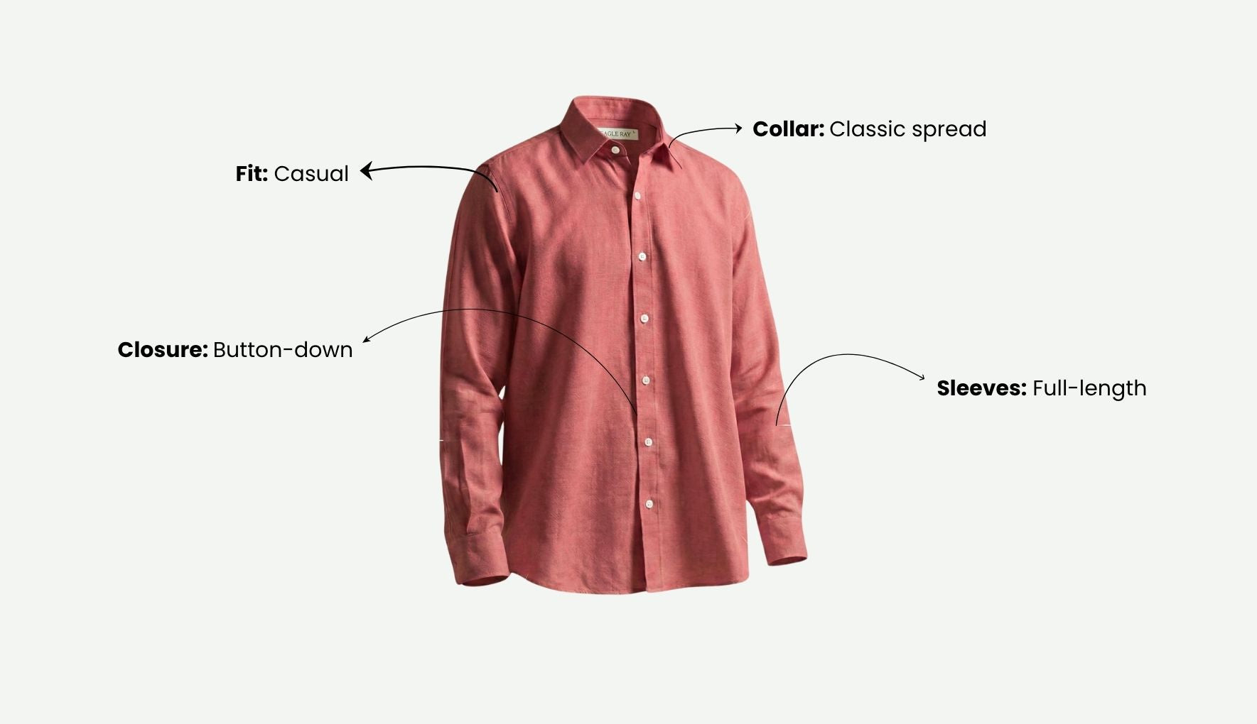 Dark Pink Lyocell Linen Shirt