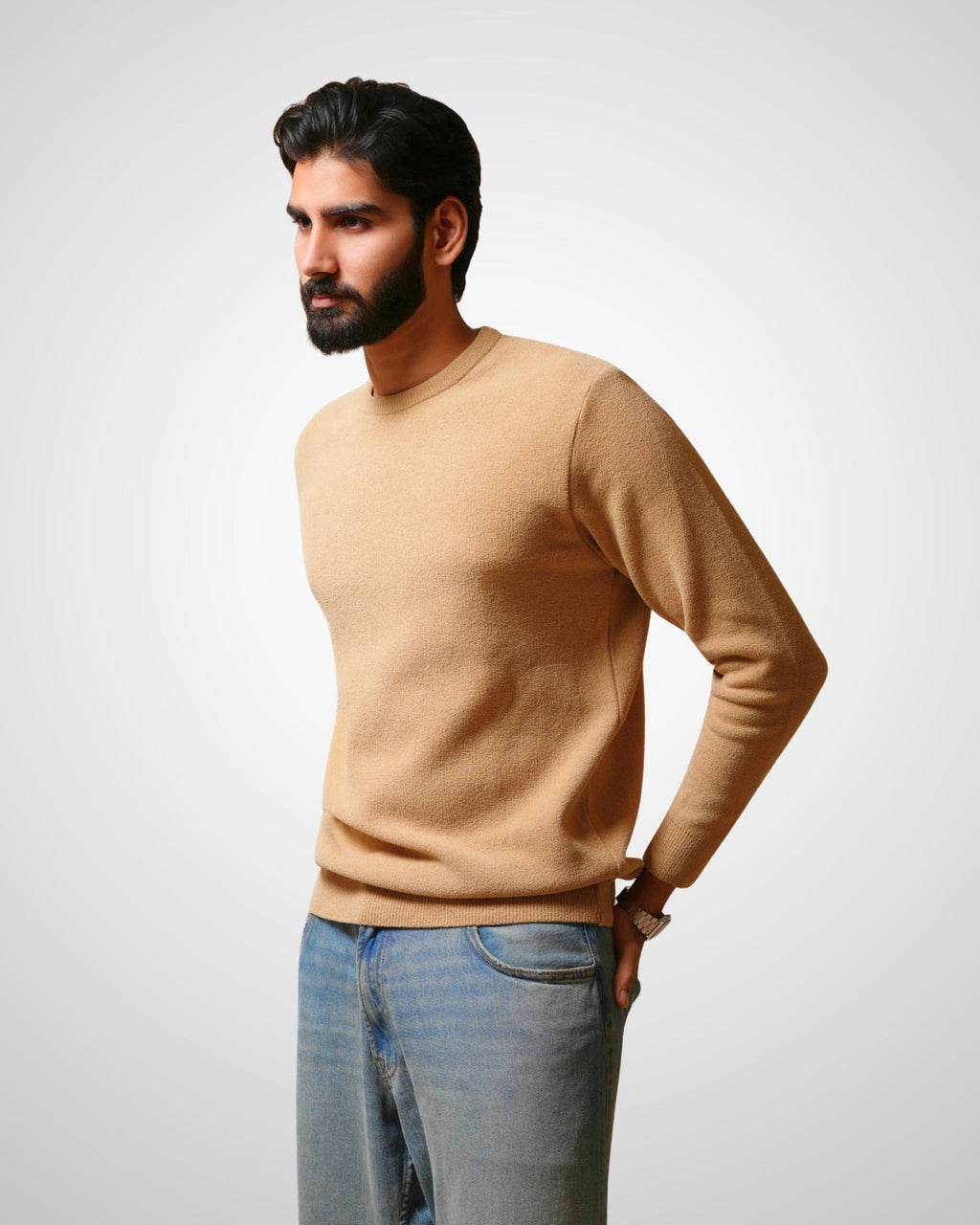 Abyss Pullover in Warm Ivory