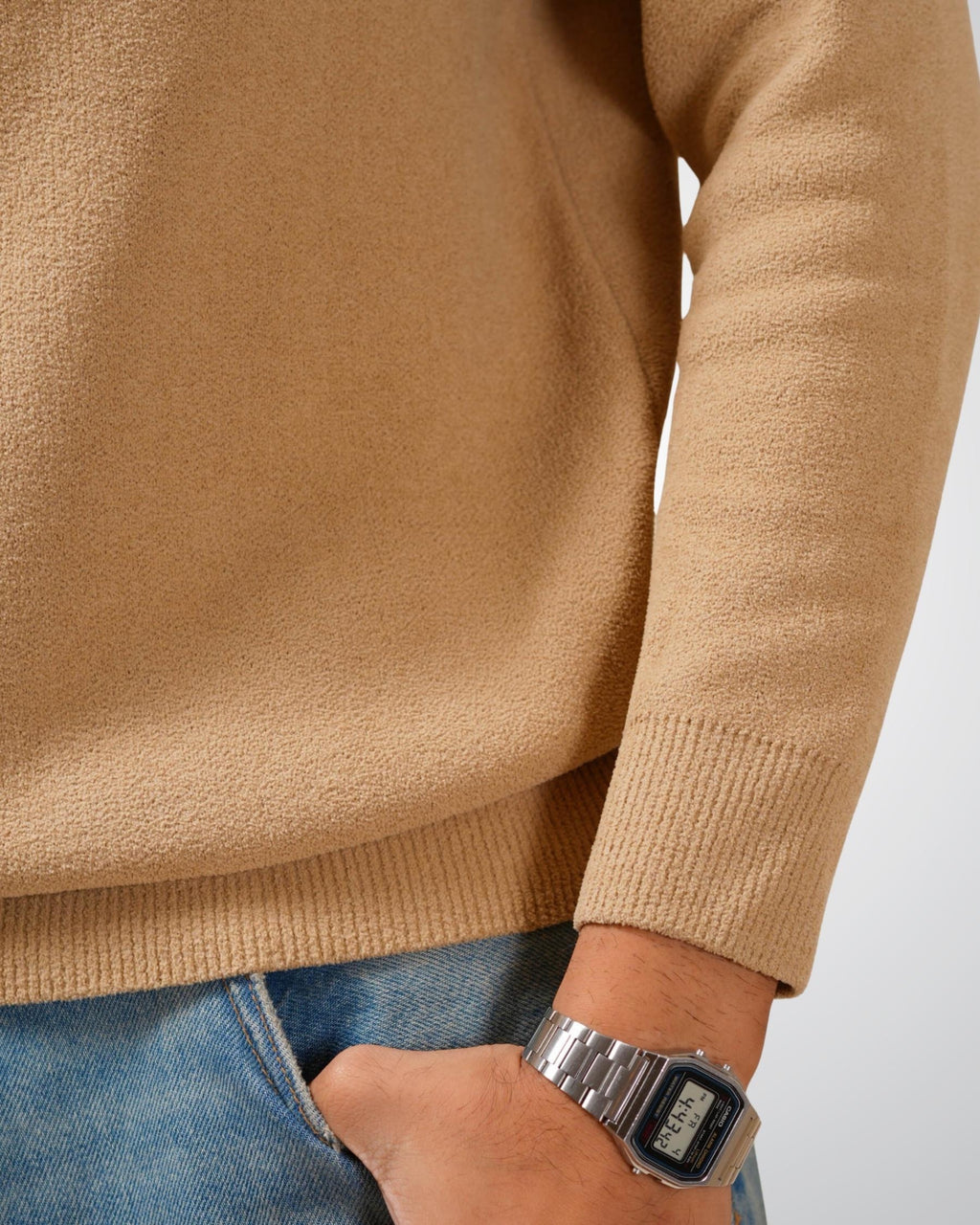 Abyss Pullover in Warm Ivory