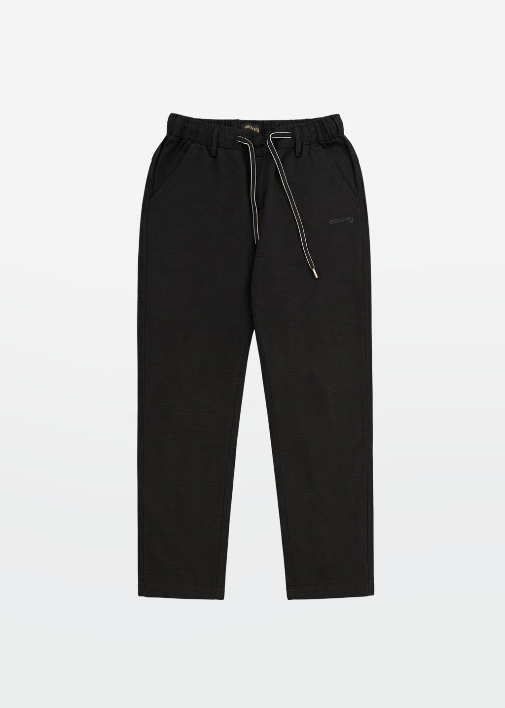 Escurvy Textured Pant in Black — Men's Casual Pants | Eagle Ray