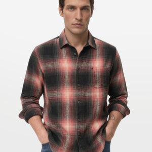 Checked Red Shirt