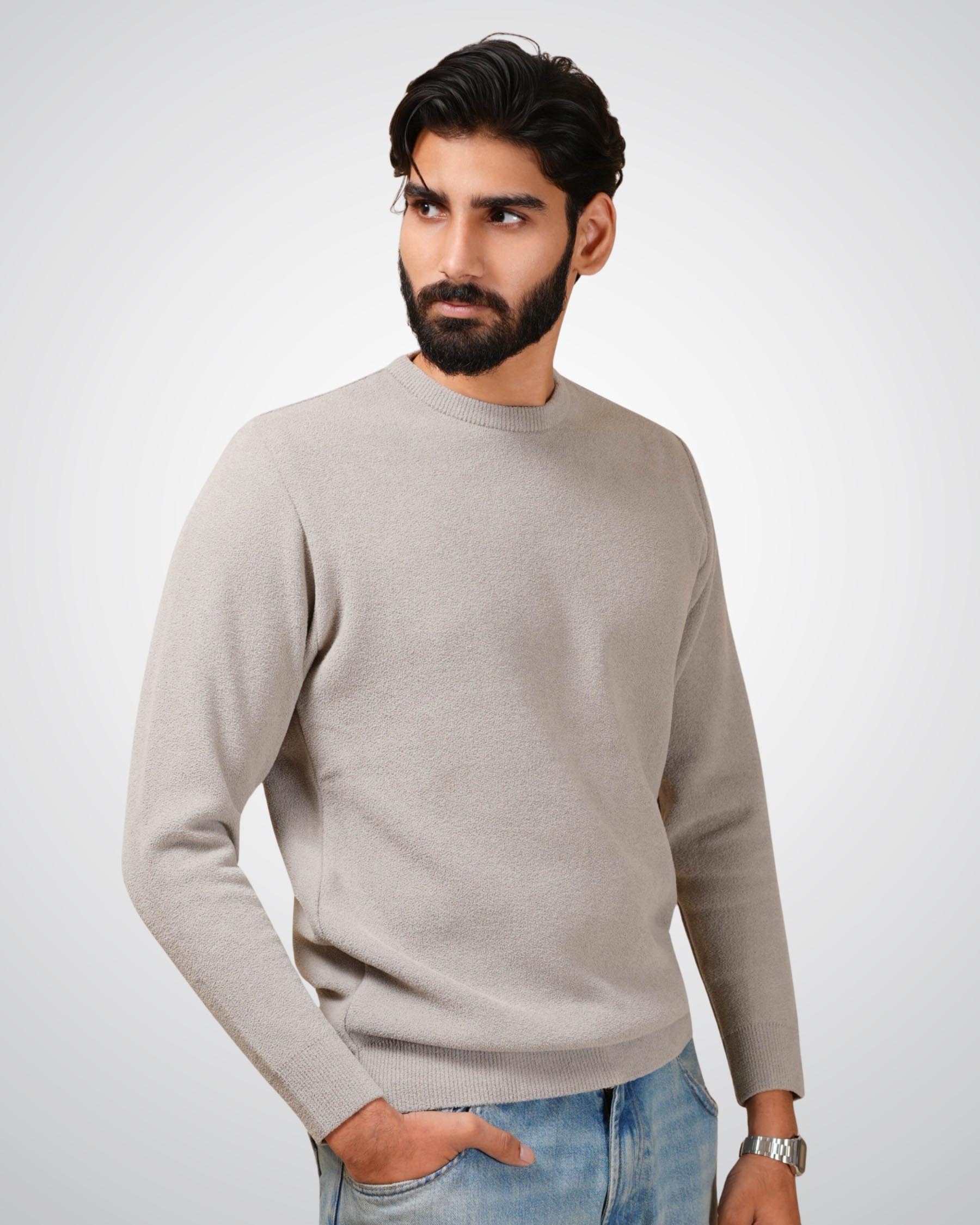 Abyss Pullover in Grey