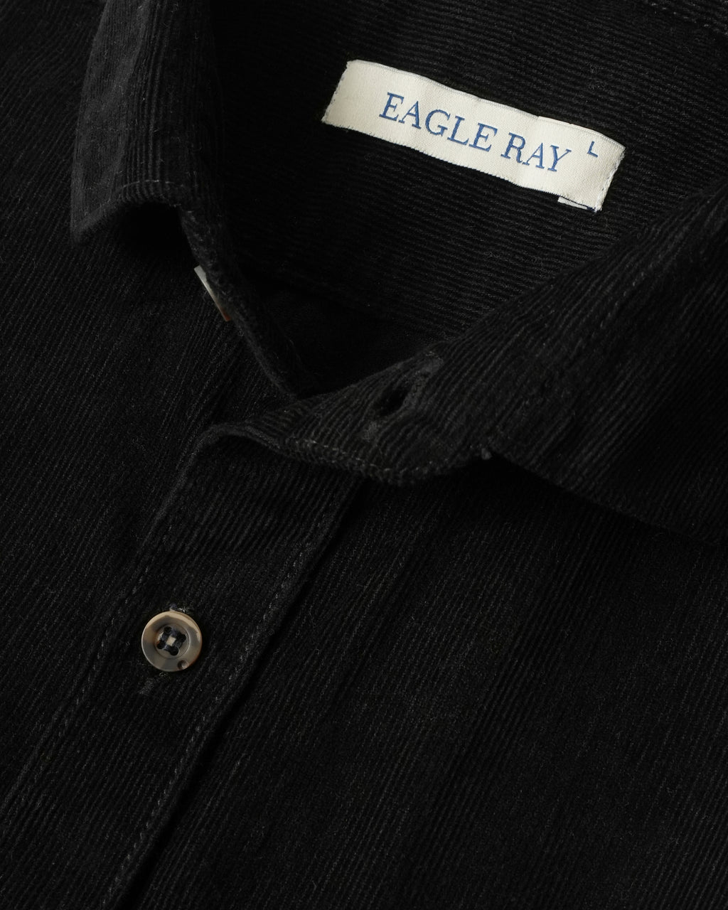 Smoky Black Corduroy Shirt