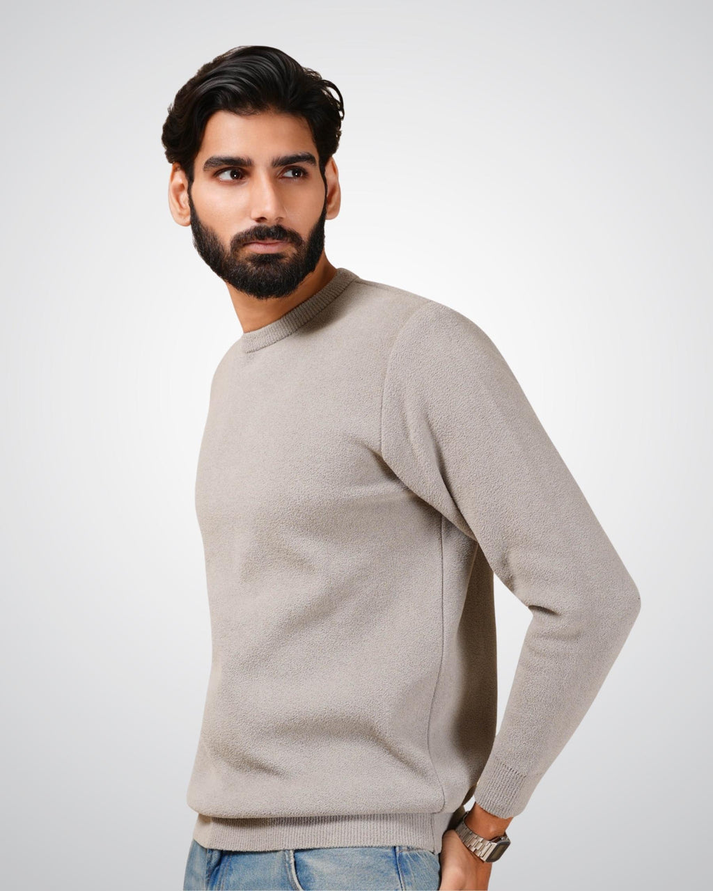 Abyss Pullover in Grey