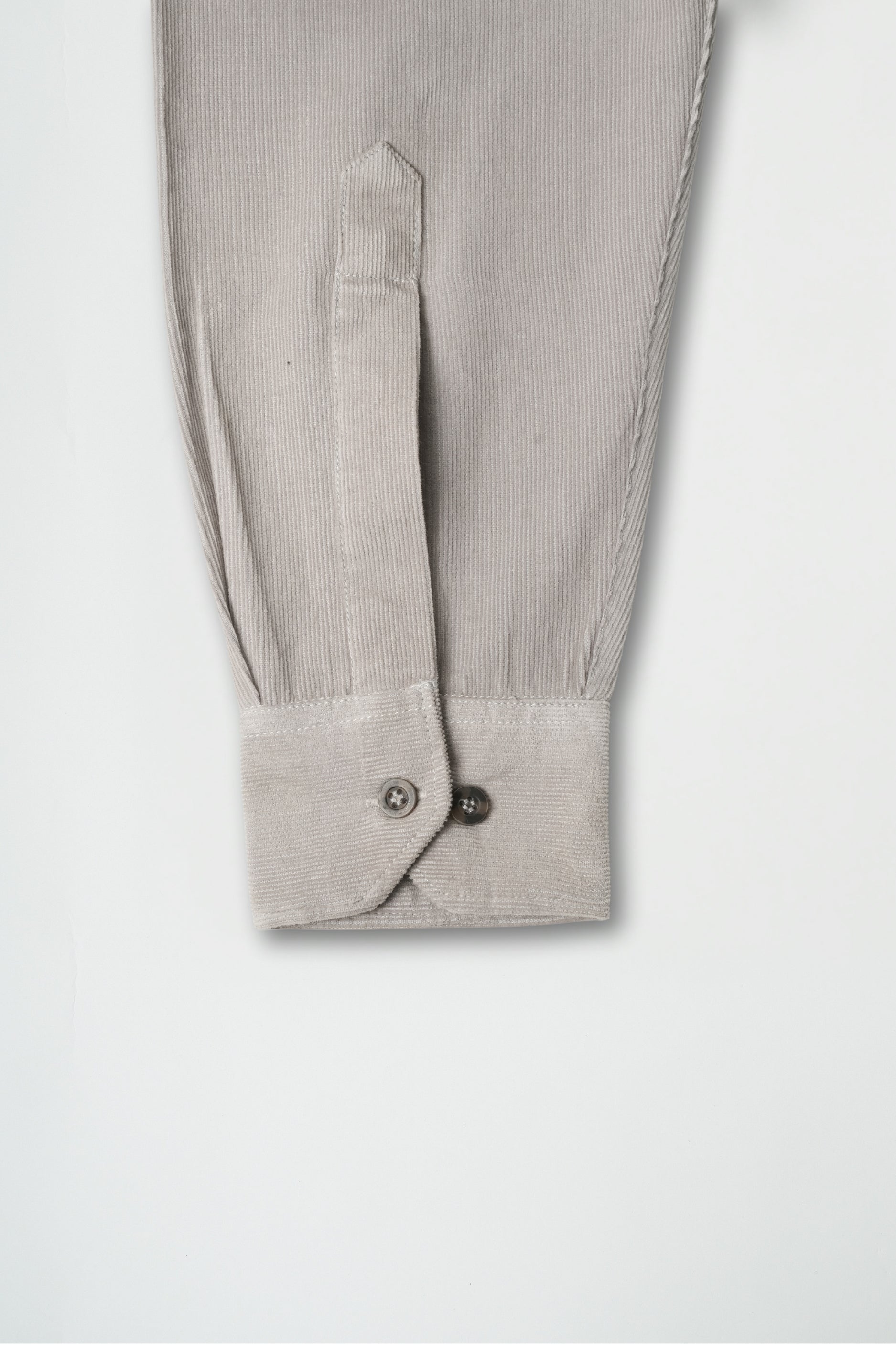Ash Grey Corduroy Shirt
