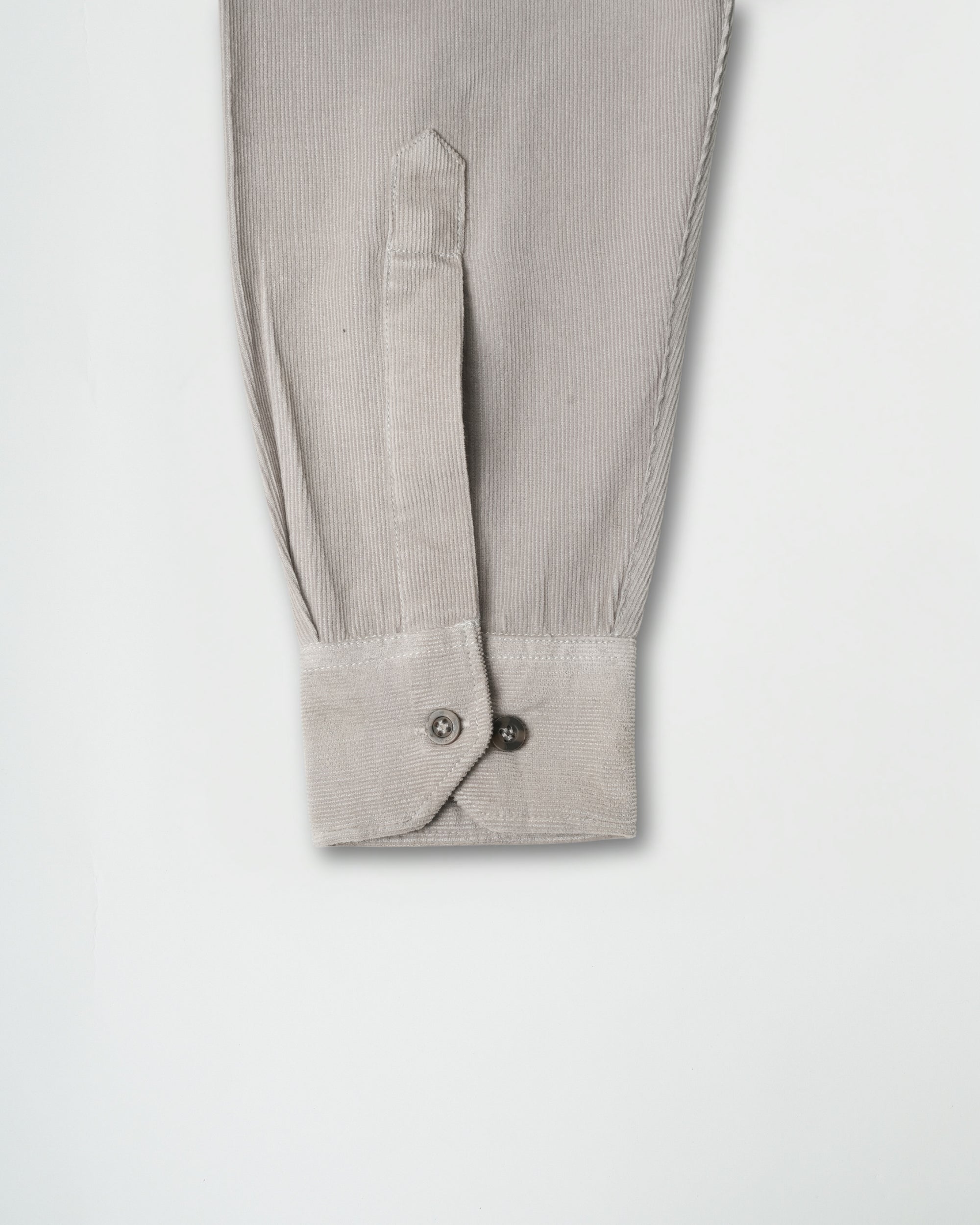 Ash Grey Corduroy Shirt