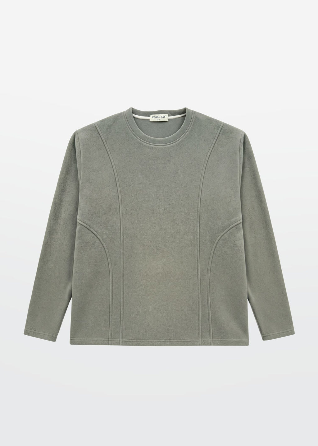 Cloud Sweatshirt in Sage — Men's Boxy Fit Sweatshirt | Eagle Ray