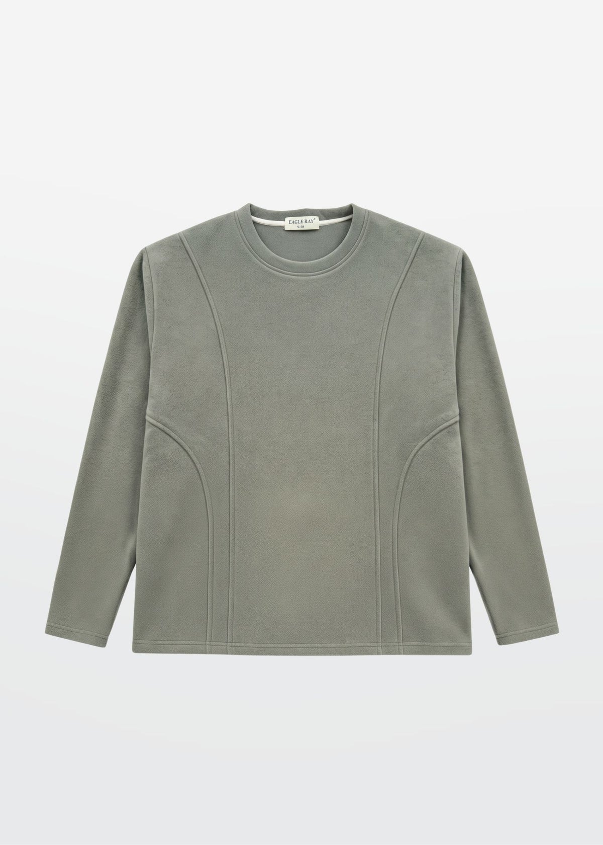 Cloud Sweatshirt in Sage — Men's Boxy Fit Sweatshirt | Eagle Ray
