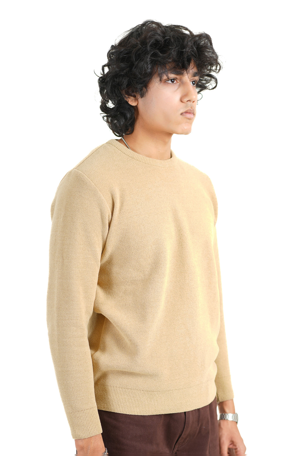 Abyss Pullover in Warm Ivory