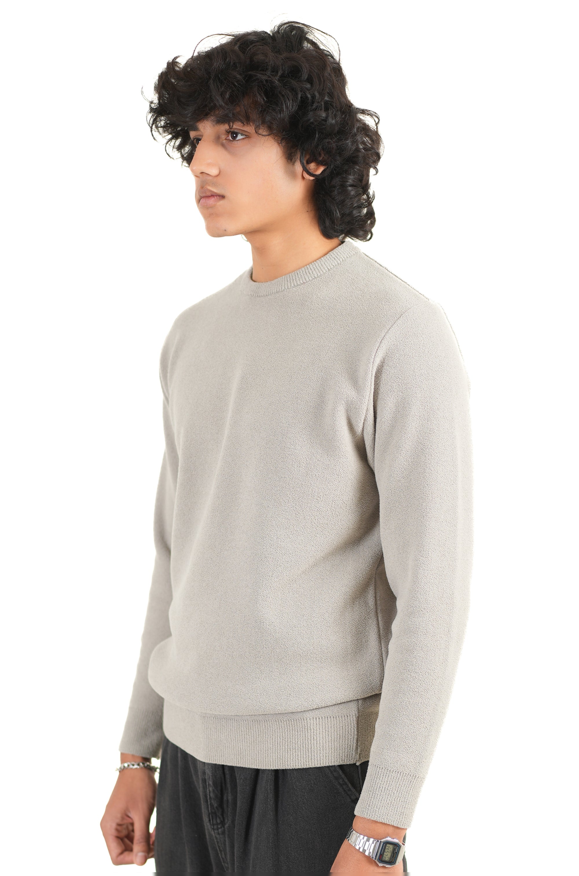 Abyss Pullover in Grey