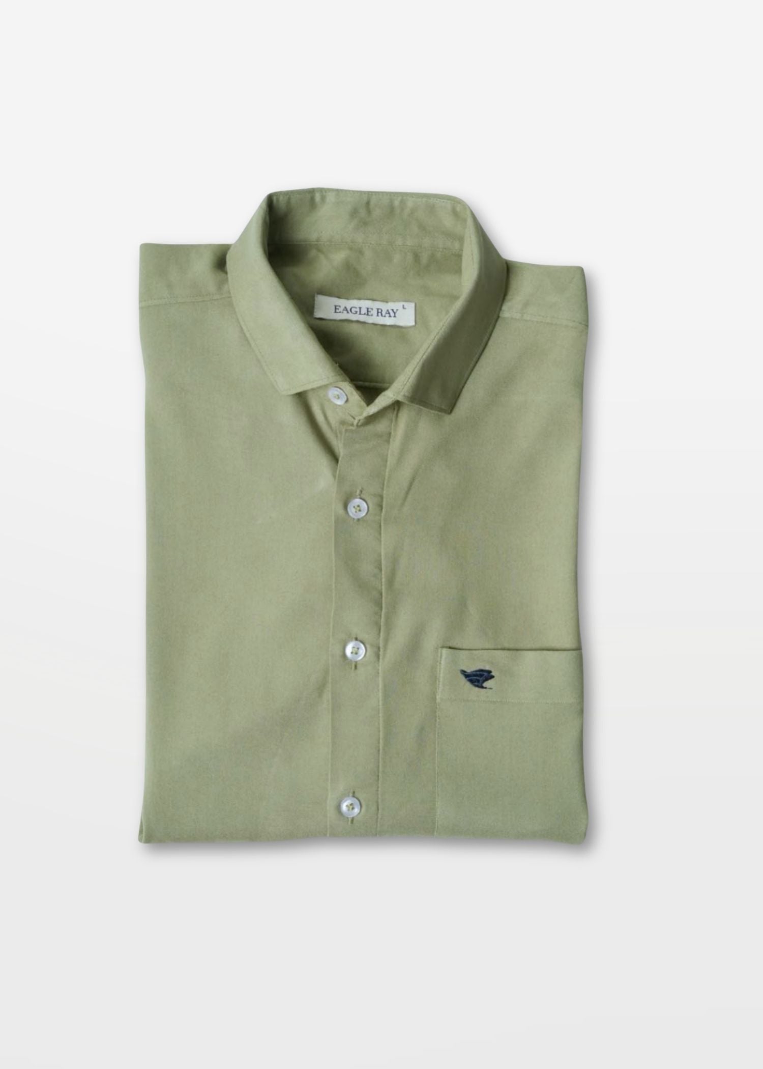 Coral Green Fluid Shirt