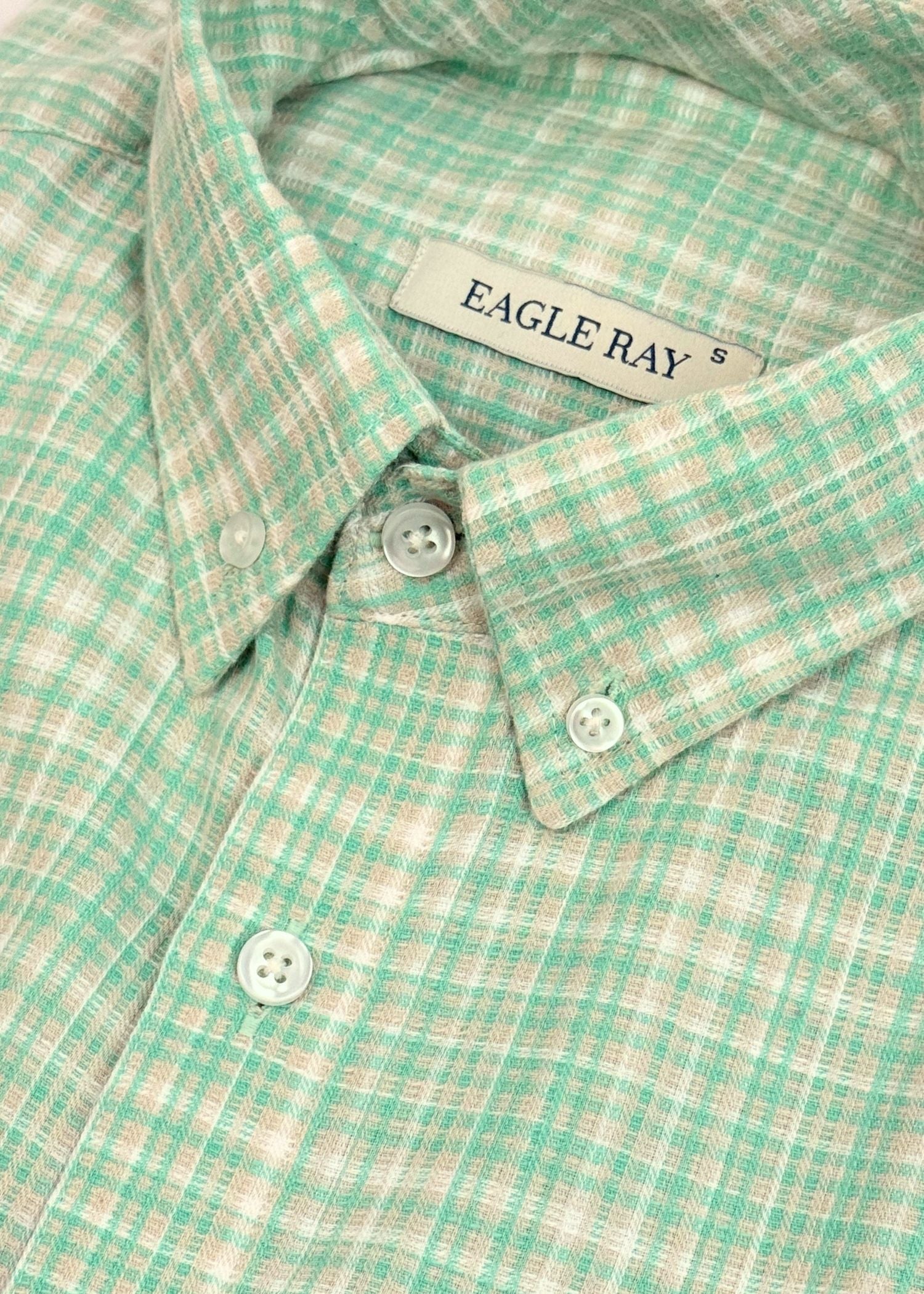 Mint Check Shirt