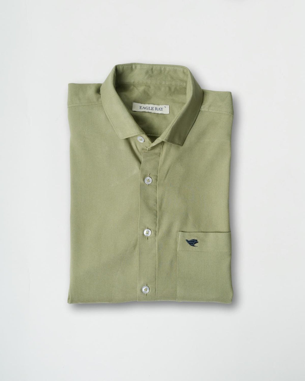 Coral Green Fluid Shirt