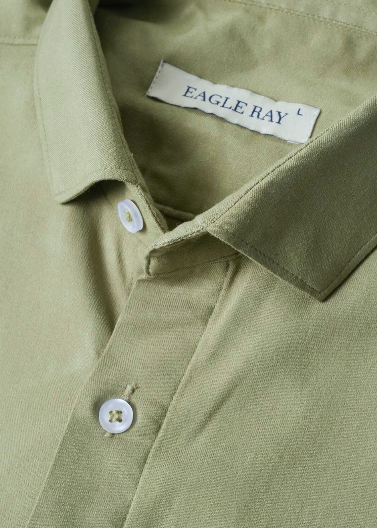 Coral Green Fluid Shirt