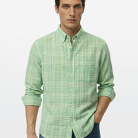 Check Shirt in Mint