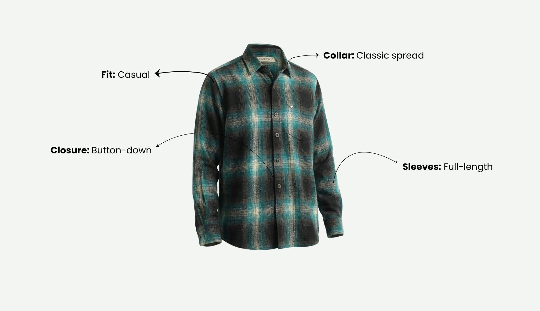 Checked Green Shirt