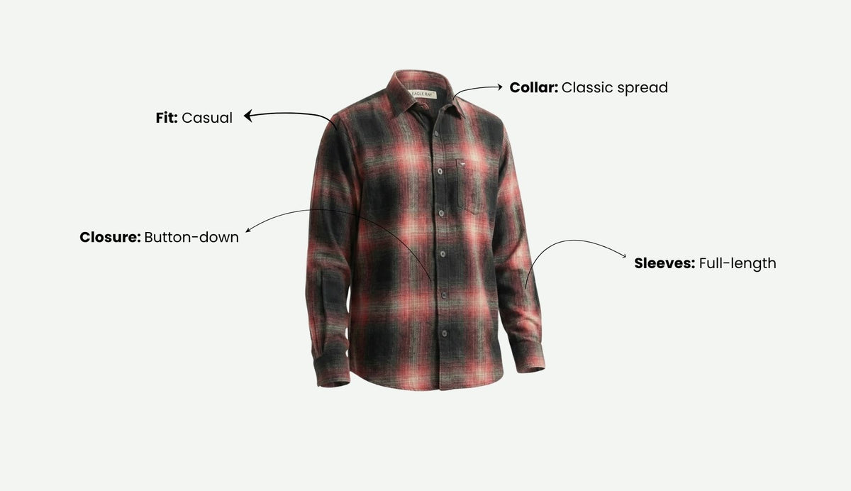 Checked Red Shirt