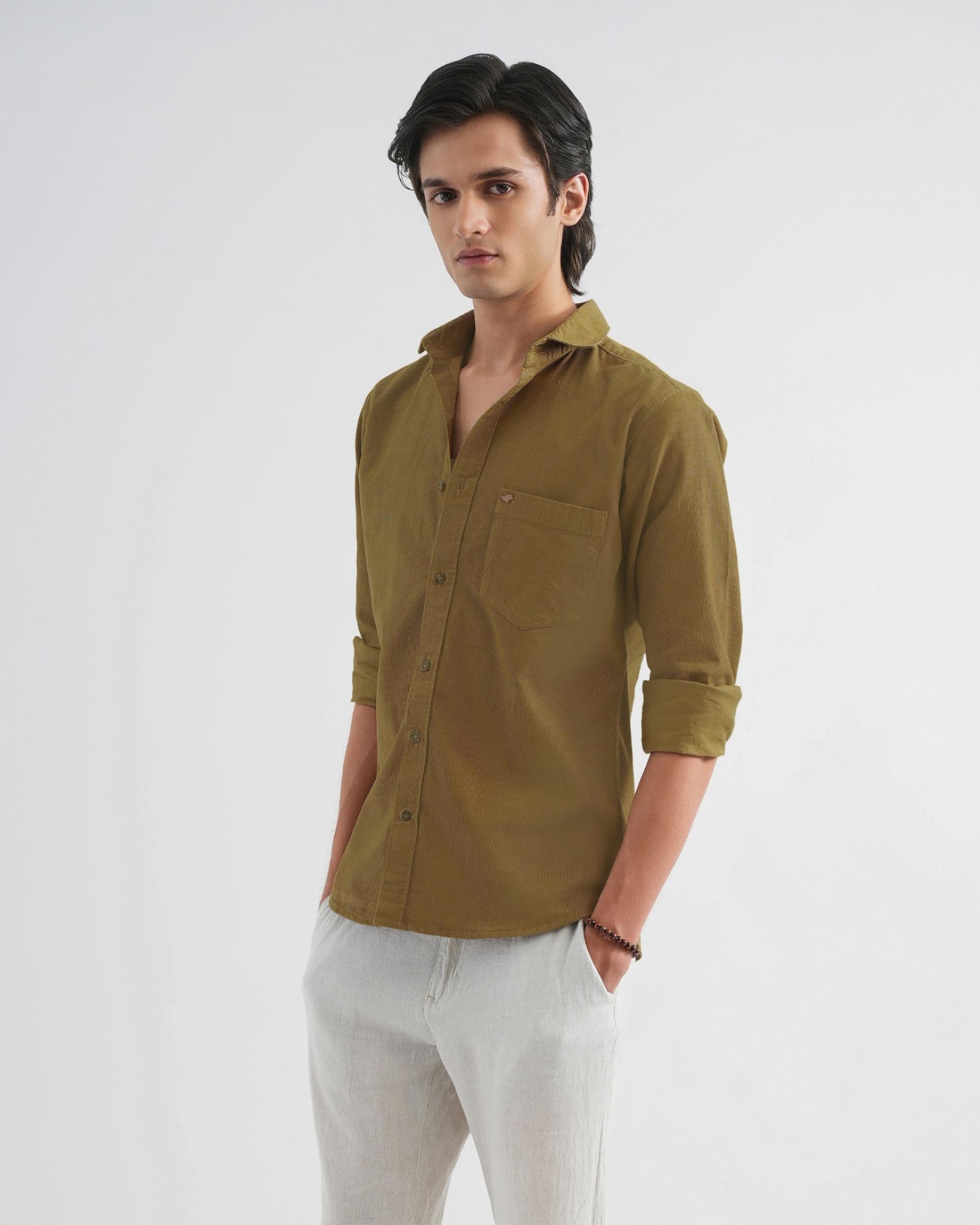 Irish Coffee Corduroy Shirt