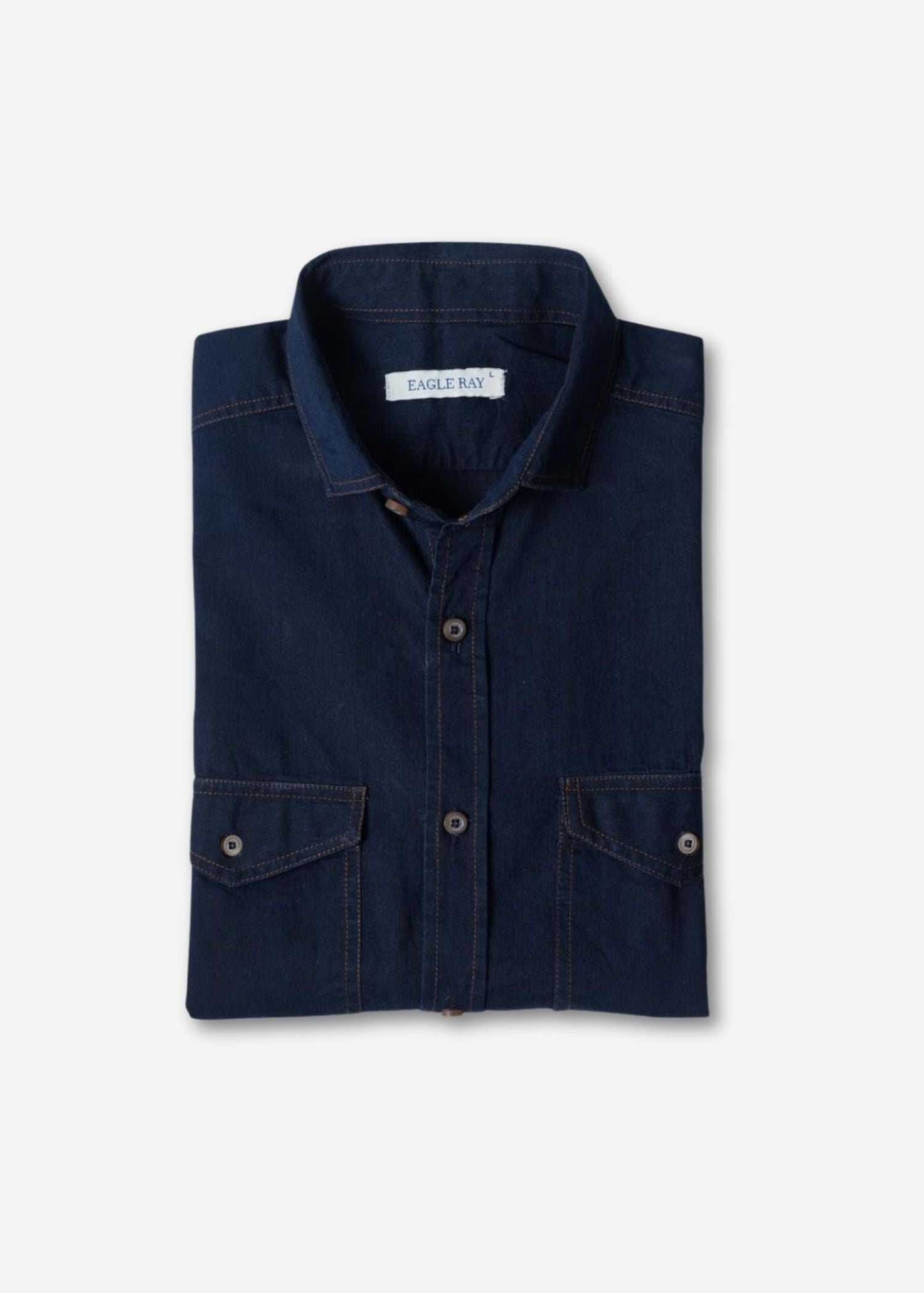 Baltic Blue Indigo Shirt