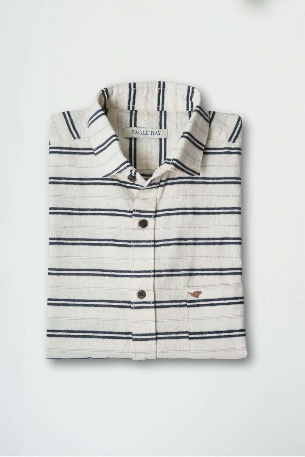 Striped White Shirt