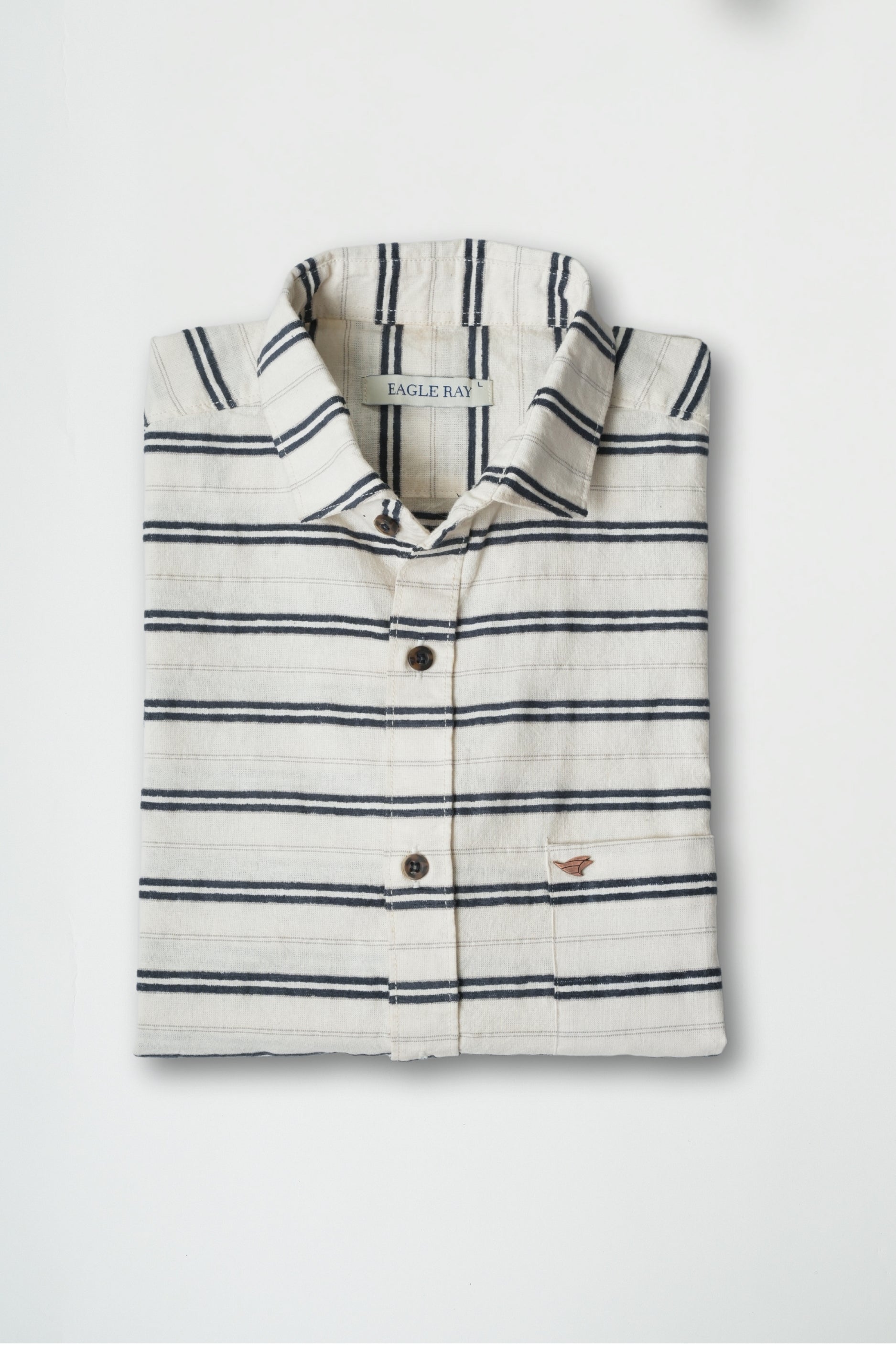 Striped White Shirt