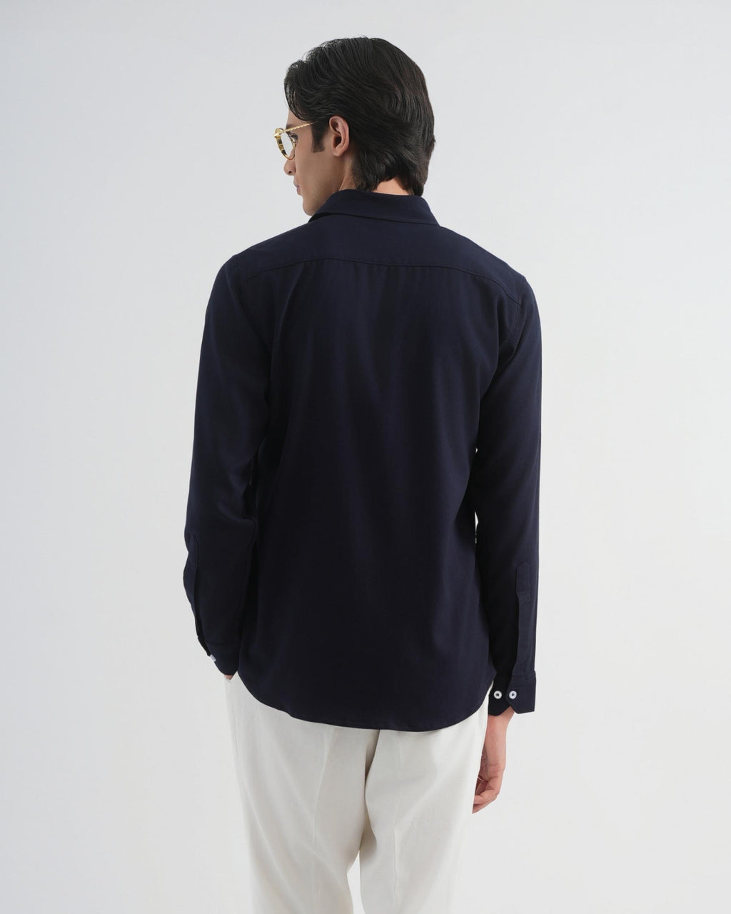 Mirage Blue Fluid Shirt