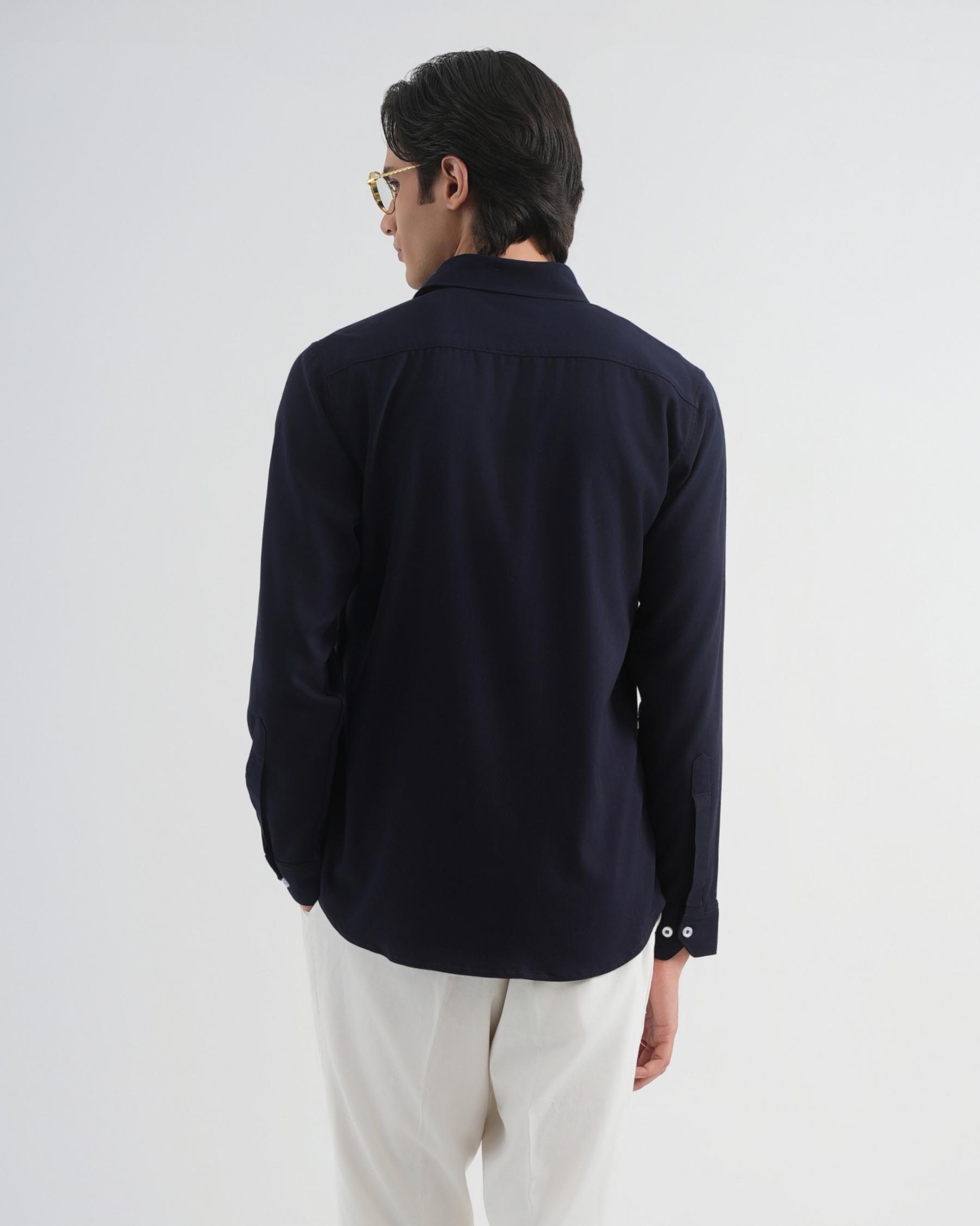 Mirage Blue Fluid Shirt