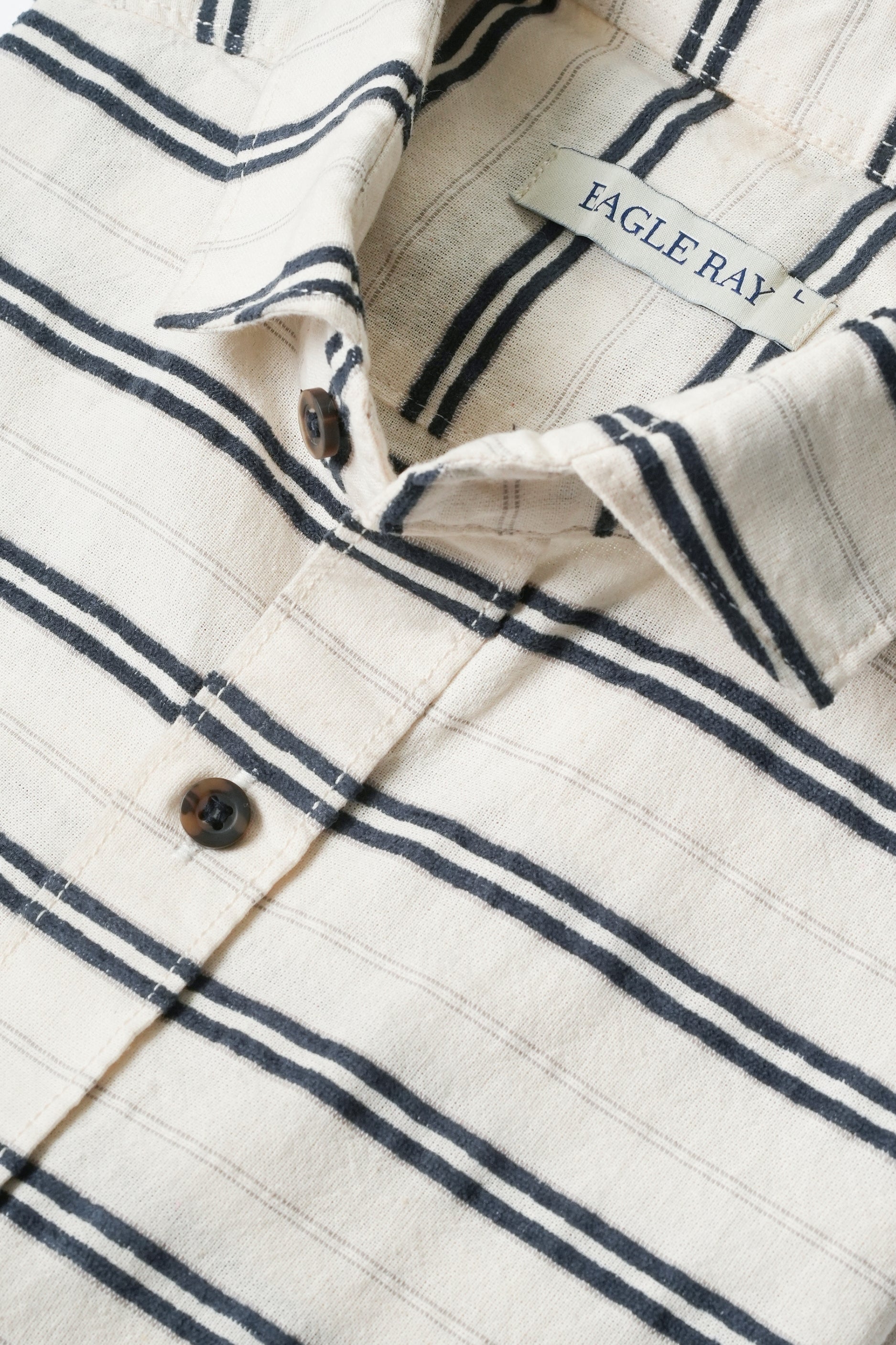 Striped White Shirt
