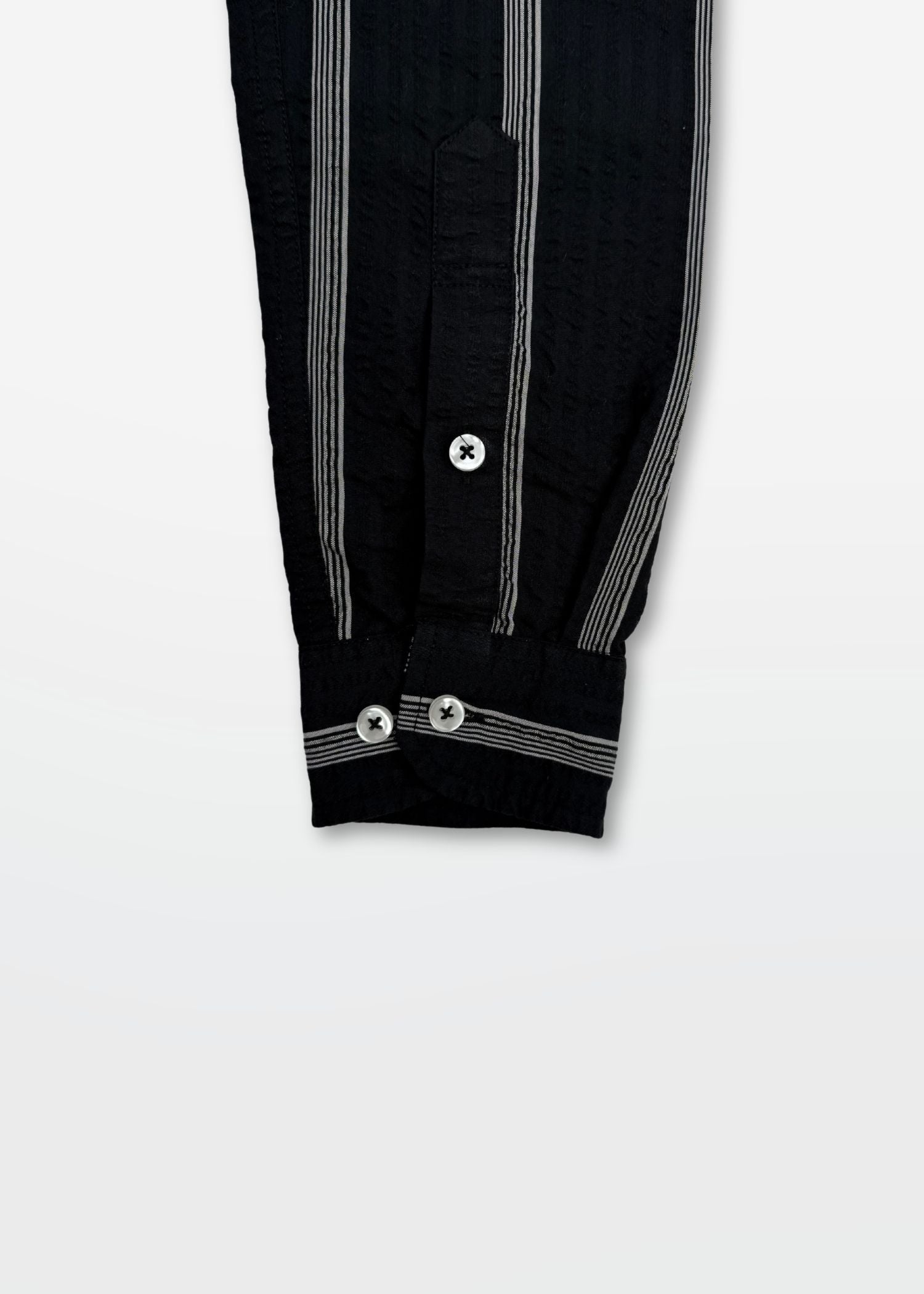 Midnight Stripe Textured Shirt