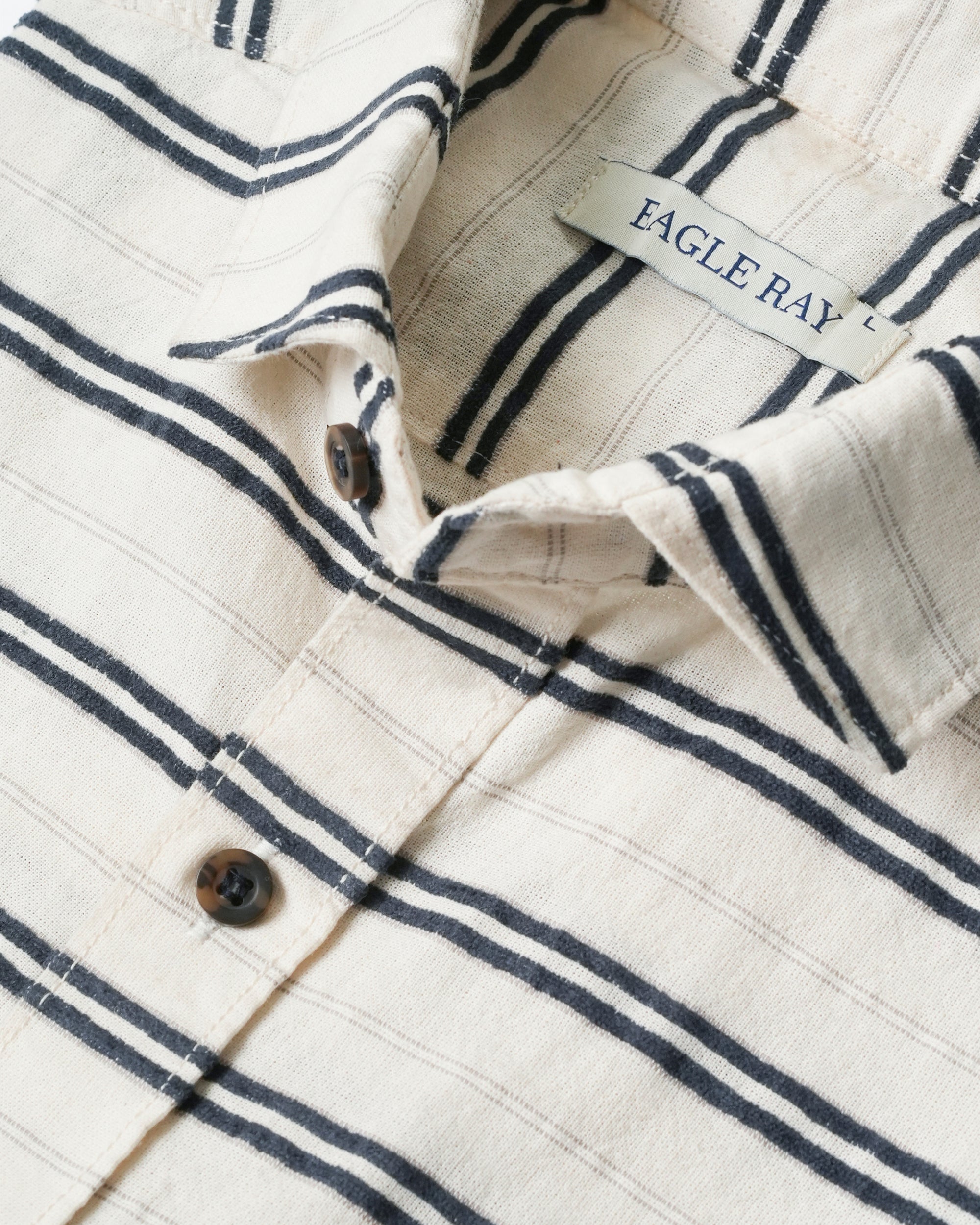 Striped White Shirt
