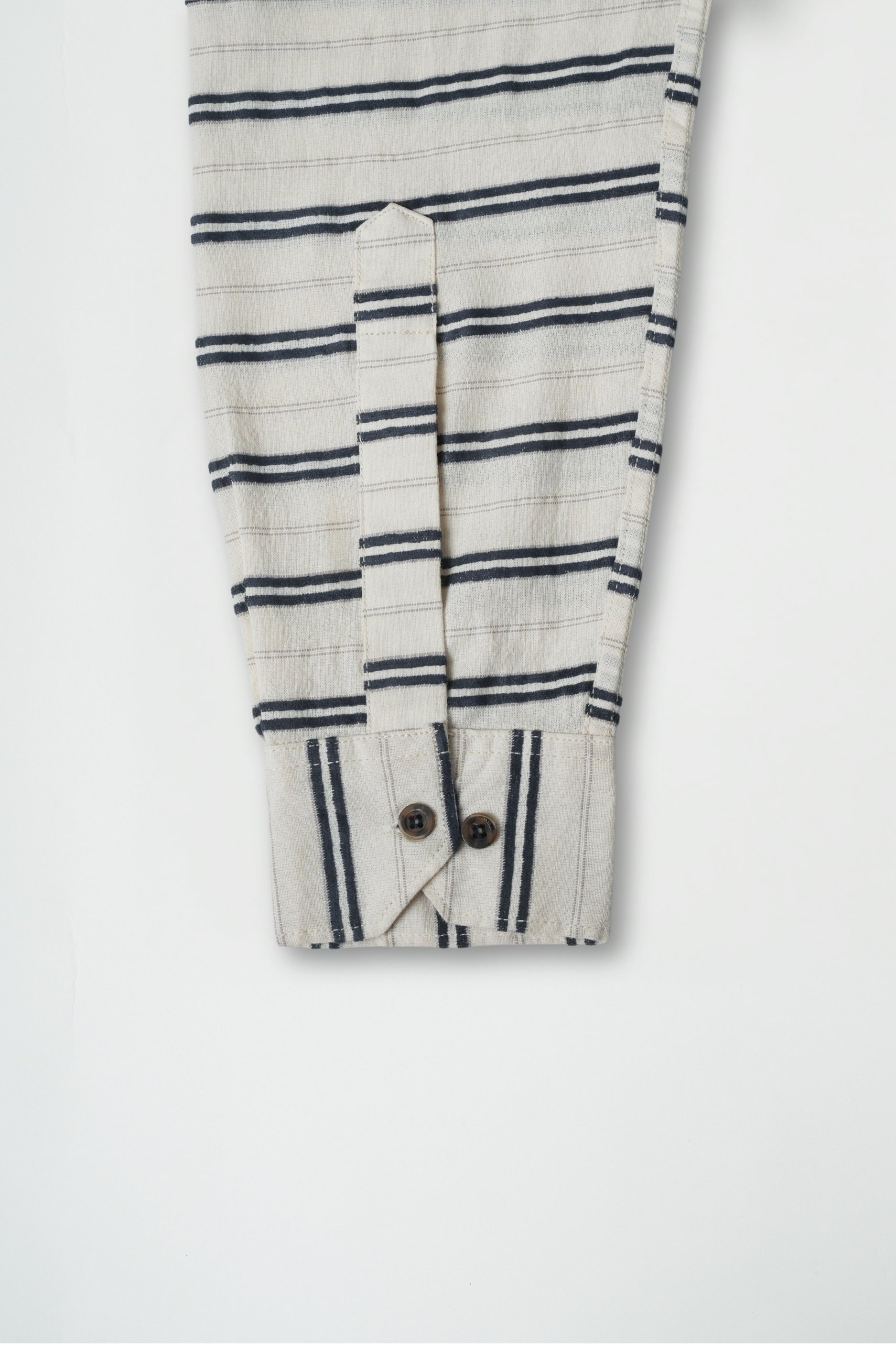 Striped White Shirt
