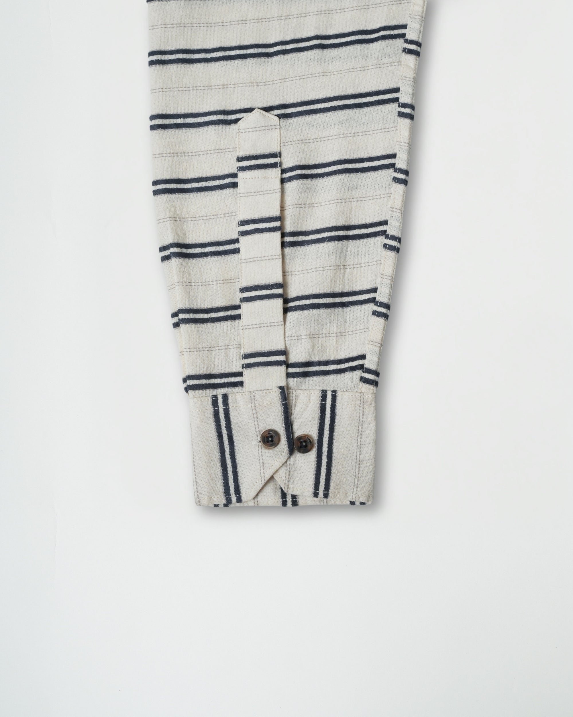 Striped White Shirt