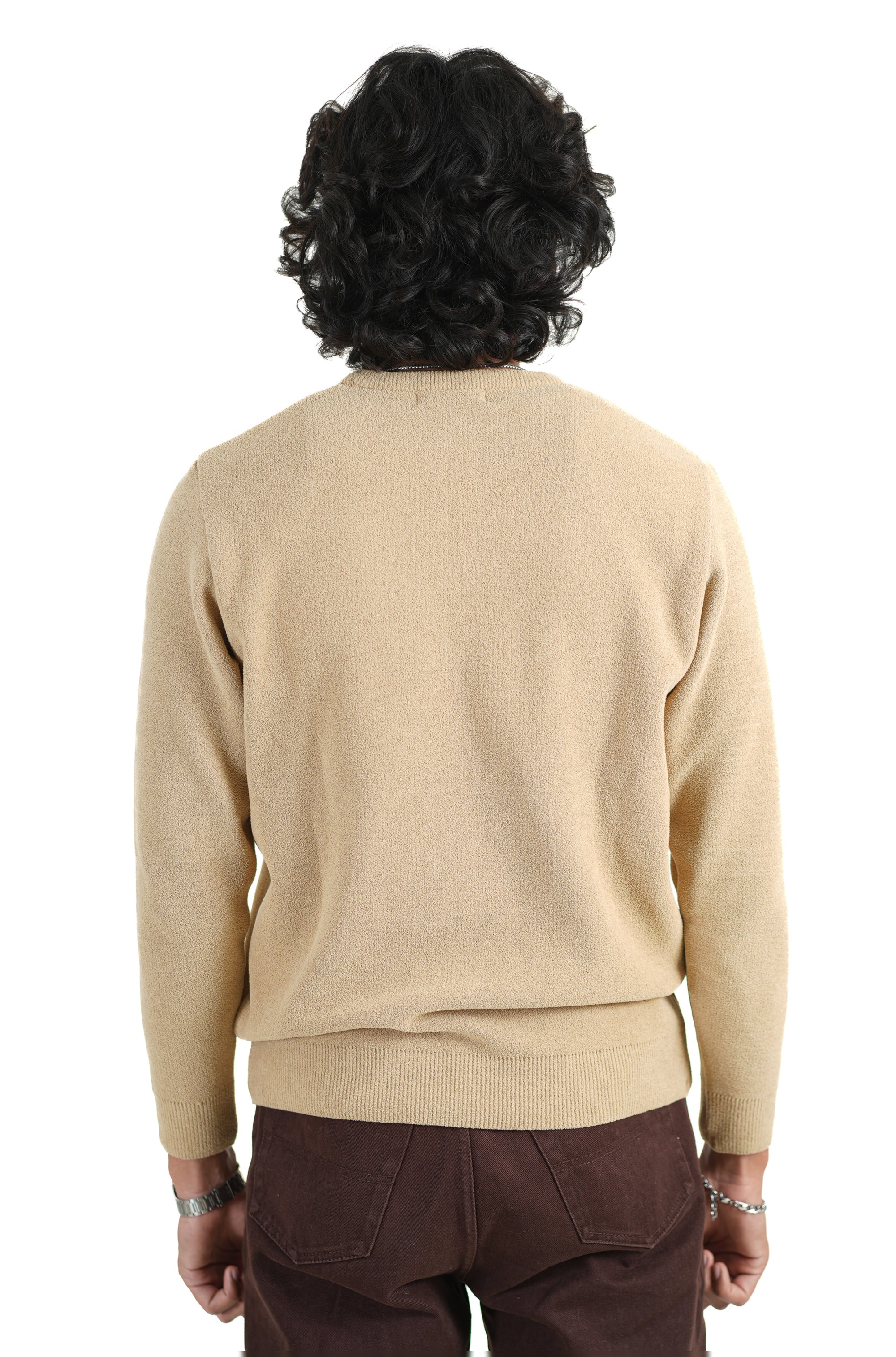 Abyss Pullover in Warm Ivory