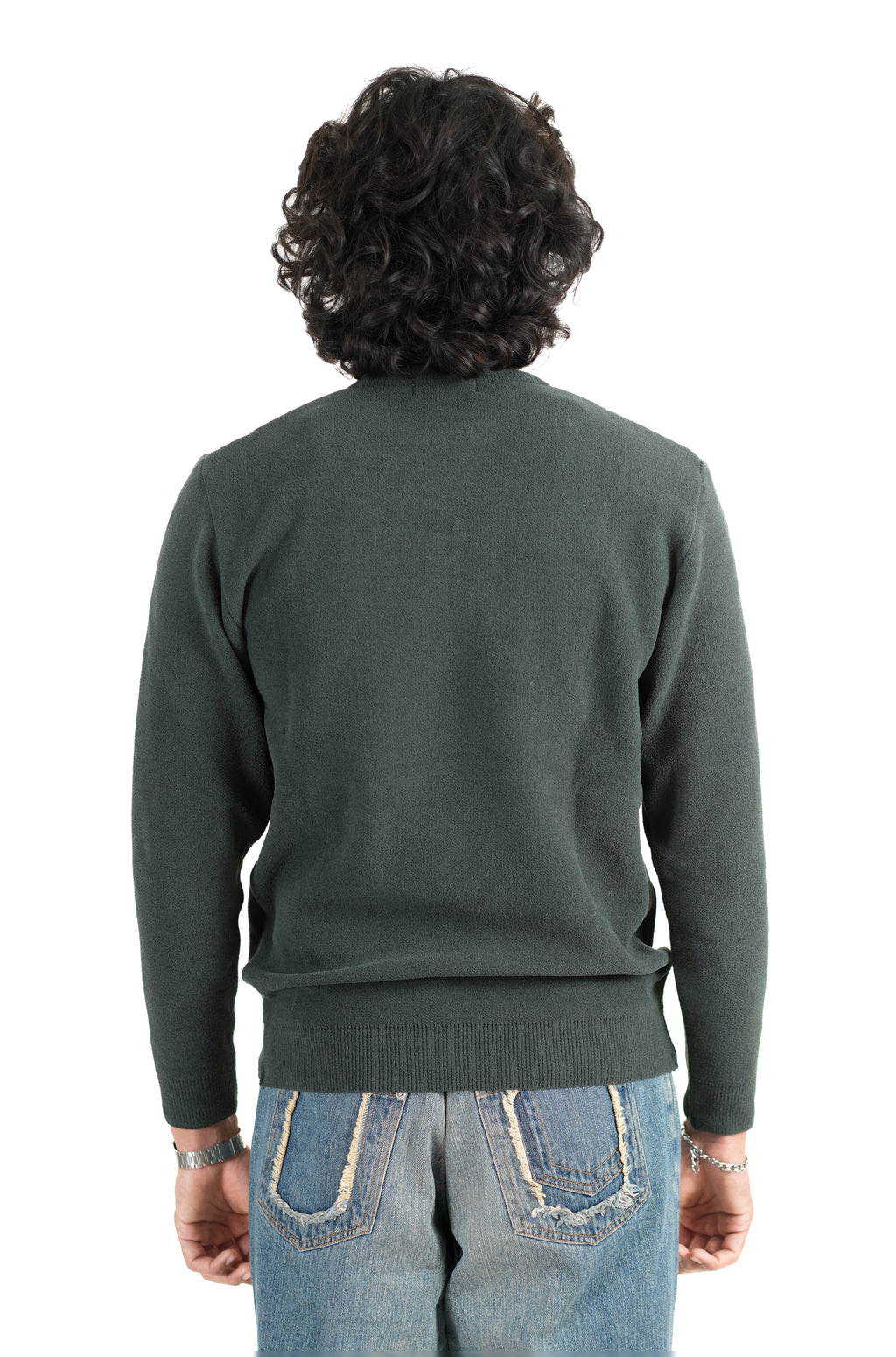 Abyss Pullover in Dark Green