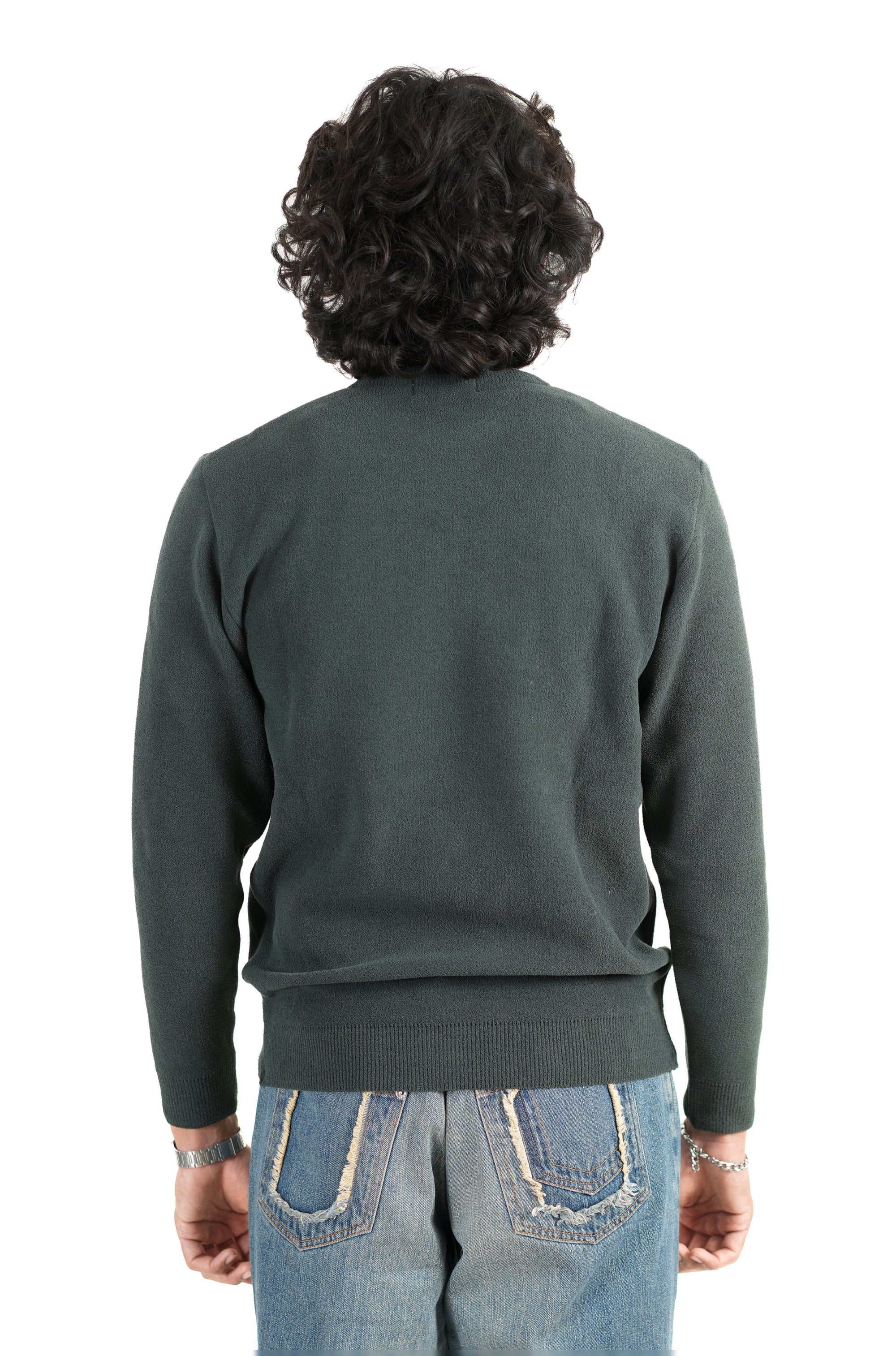 Abyss Pullover in Dark Green