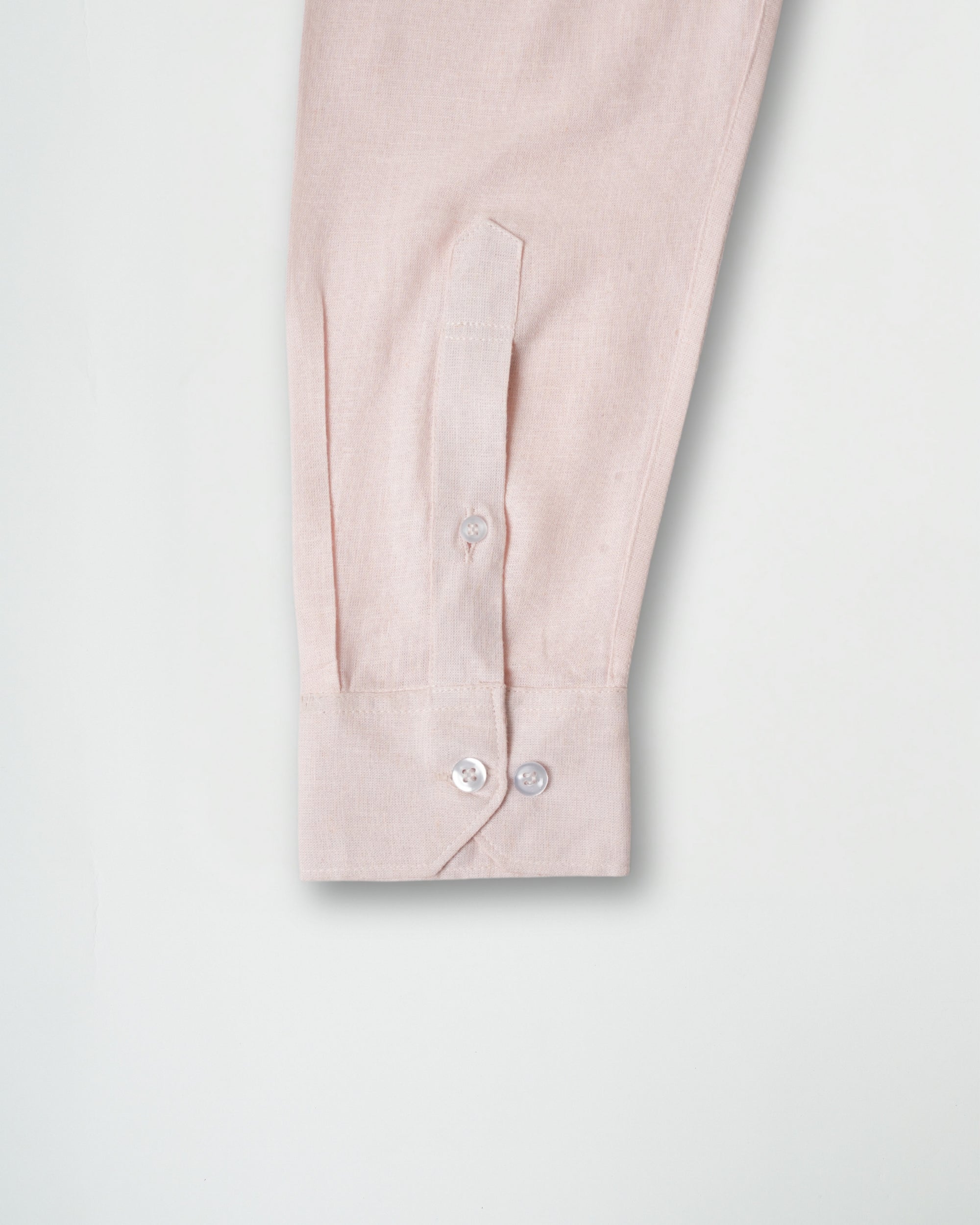 Oyster Pink Viscose Linen Shirt