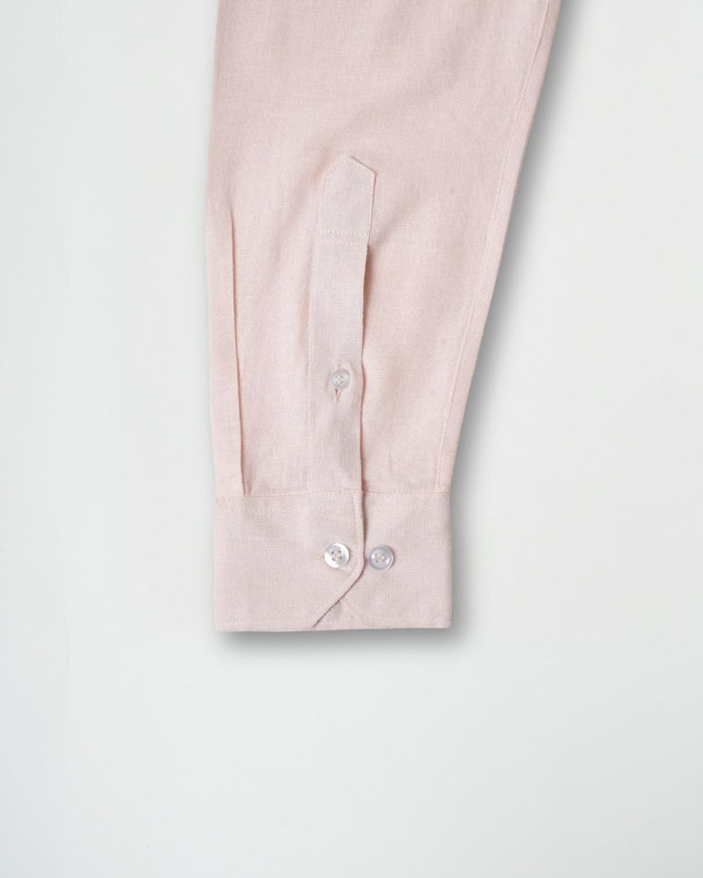 Oyster Pink Viscose Linen Shirt