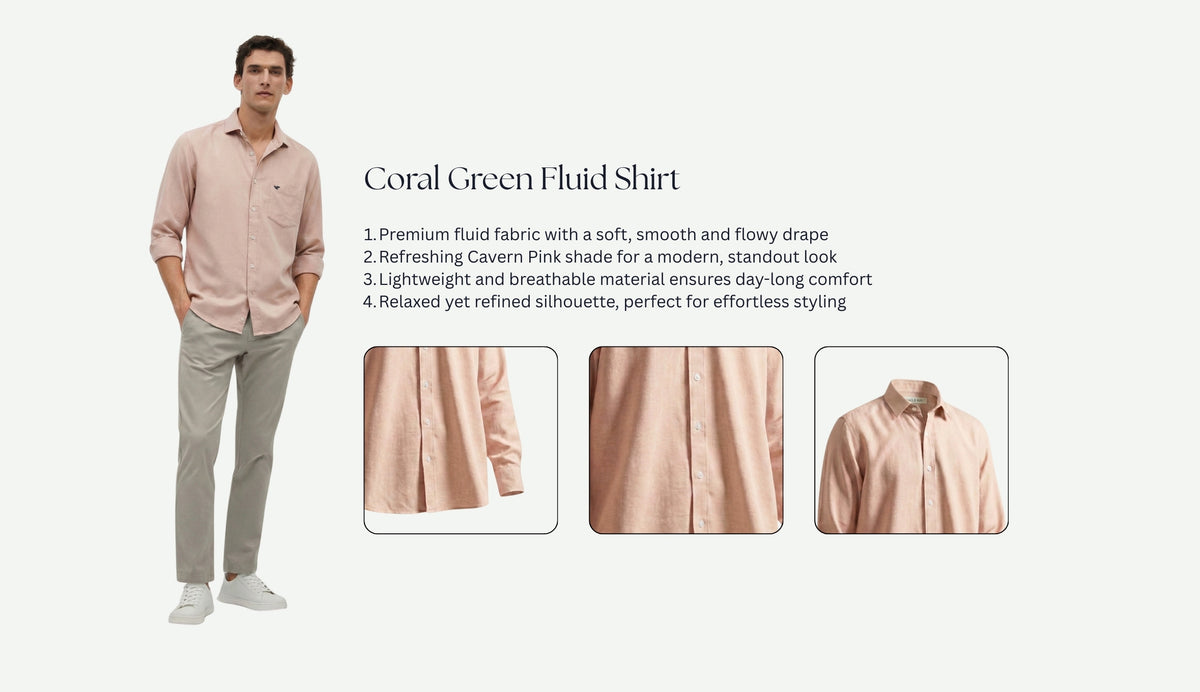 Cavern Pink Fluid Shirt