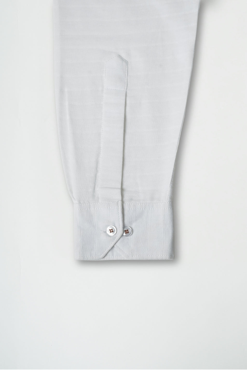 White Structured Cotton Shirt