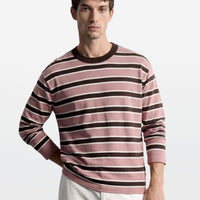 Full Sleeve Tee in Pink Brown