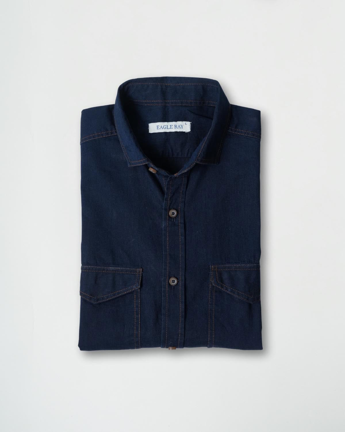 Baltic Blue Indigo Shirt